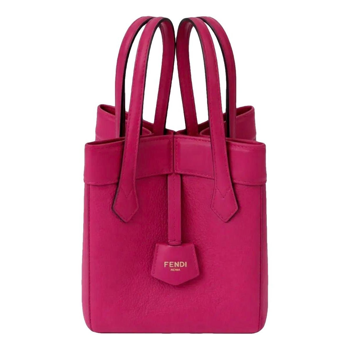 Origami leather handbag
