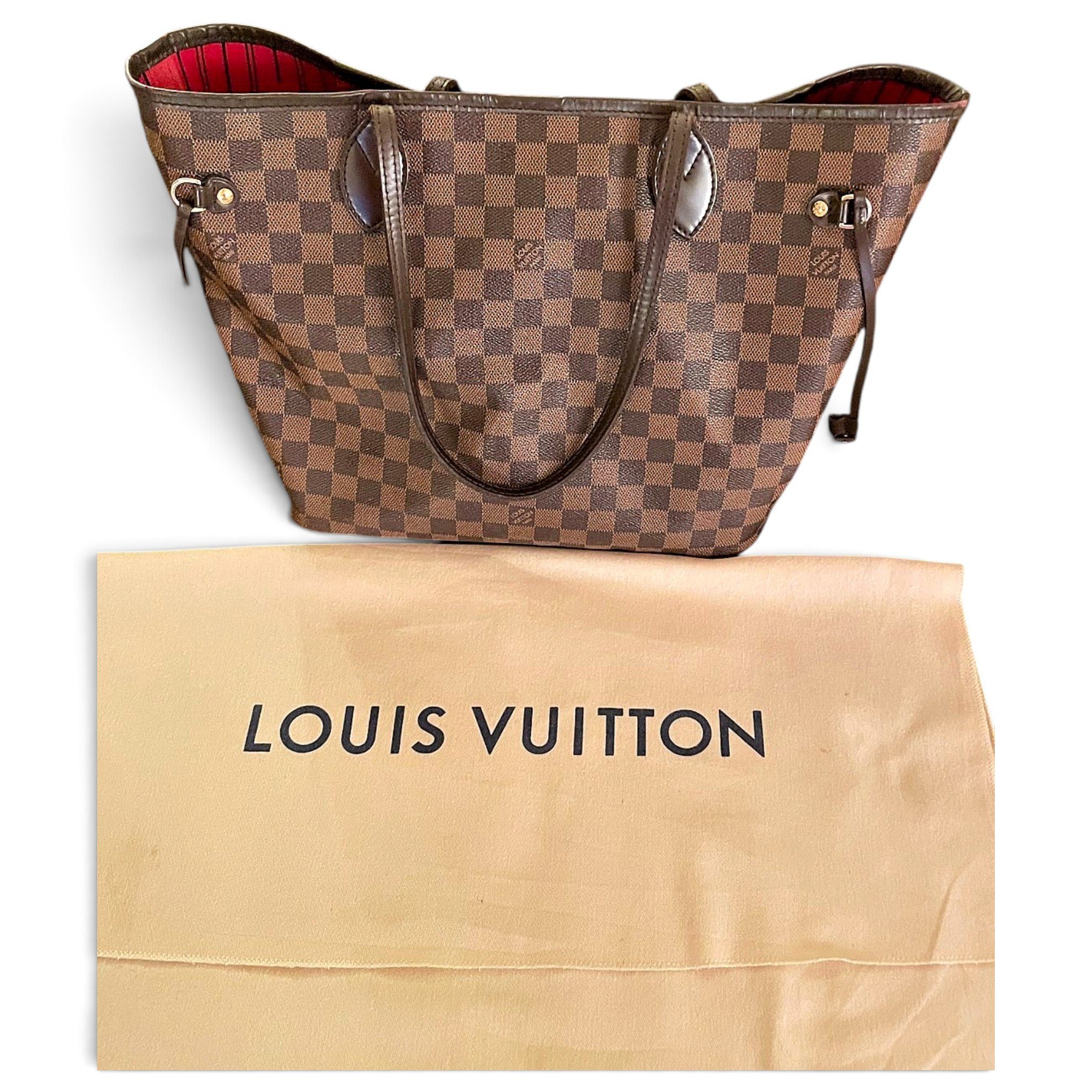 Neverfull leather tote