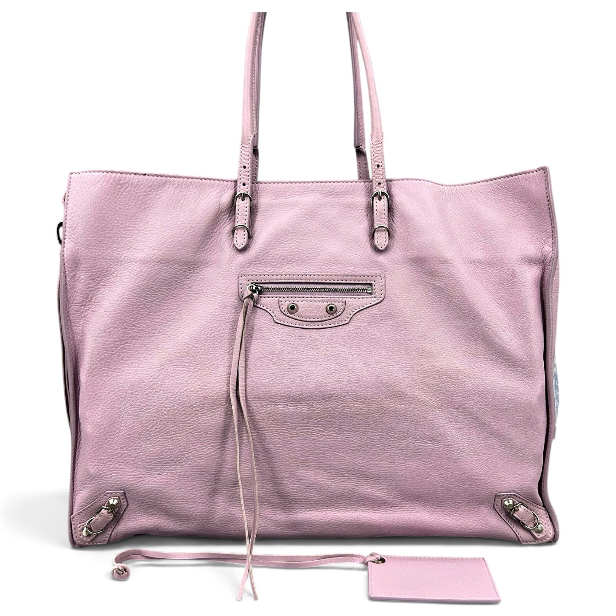 Papier leather tote