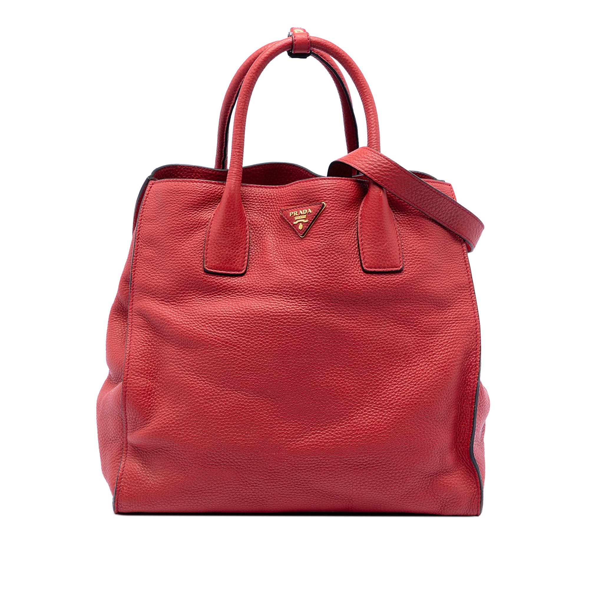 Leather tote