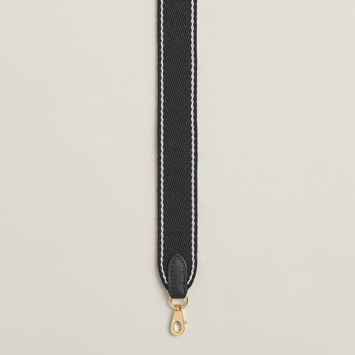 Sangle Wooly Sellier Bicolor Bag Strap