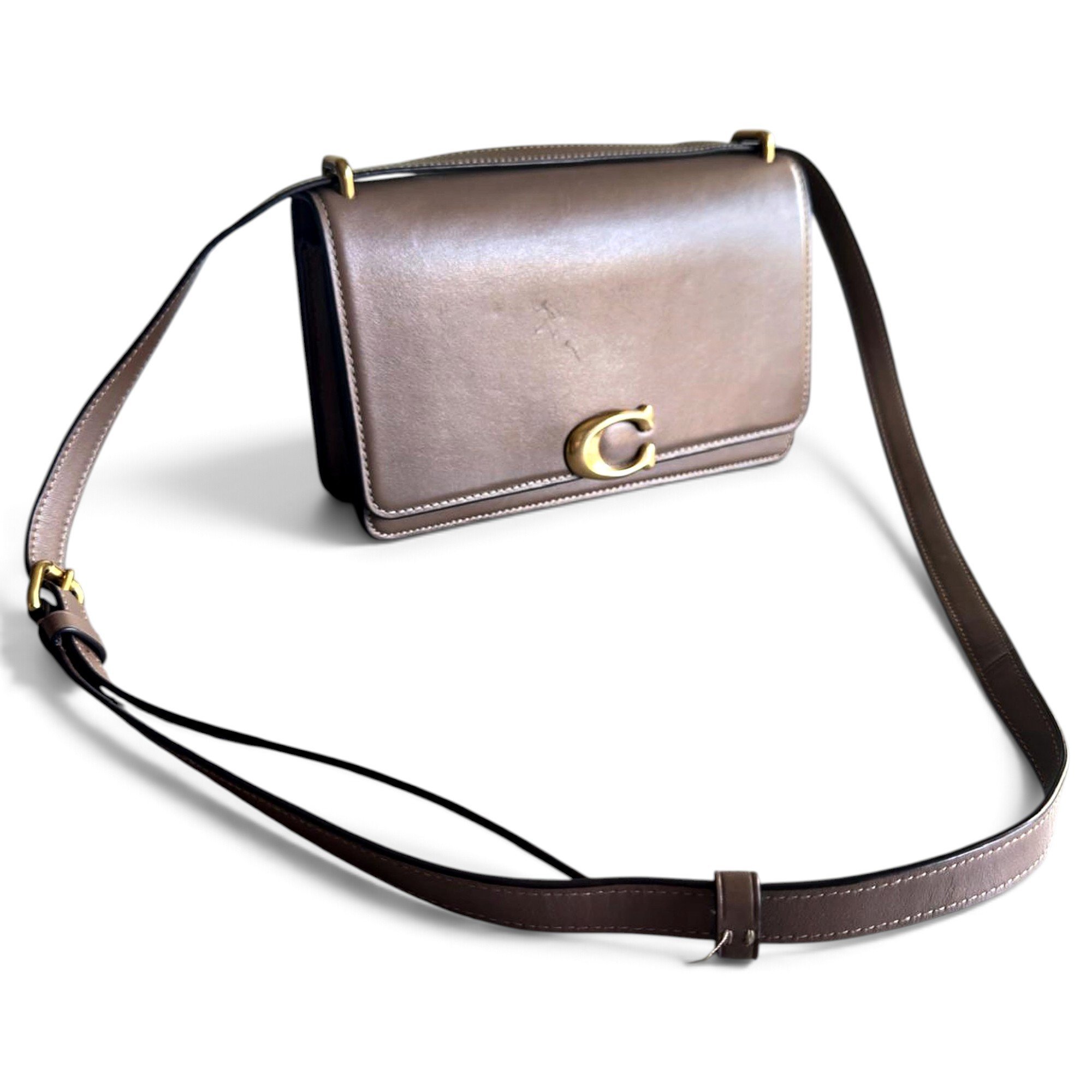 Leather handbag