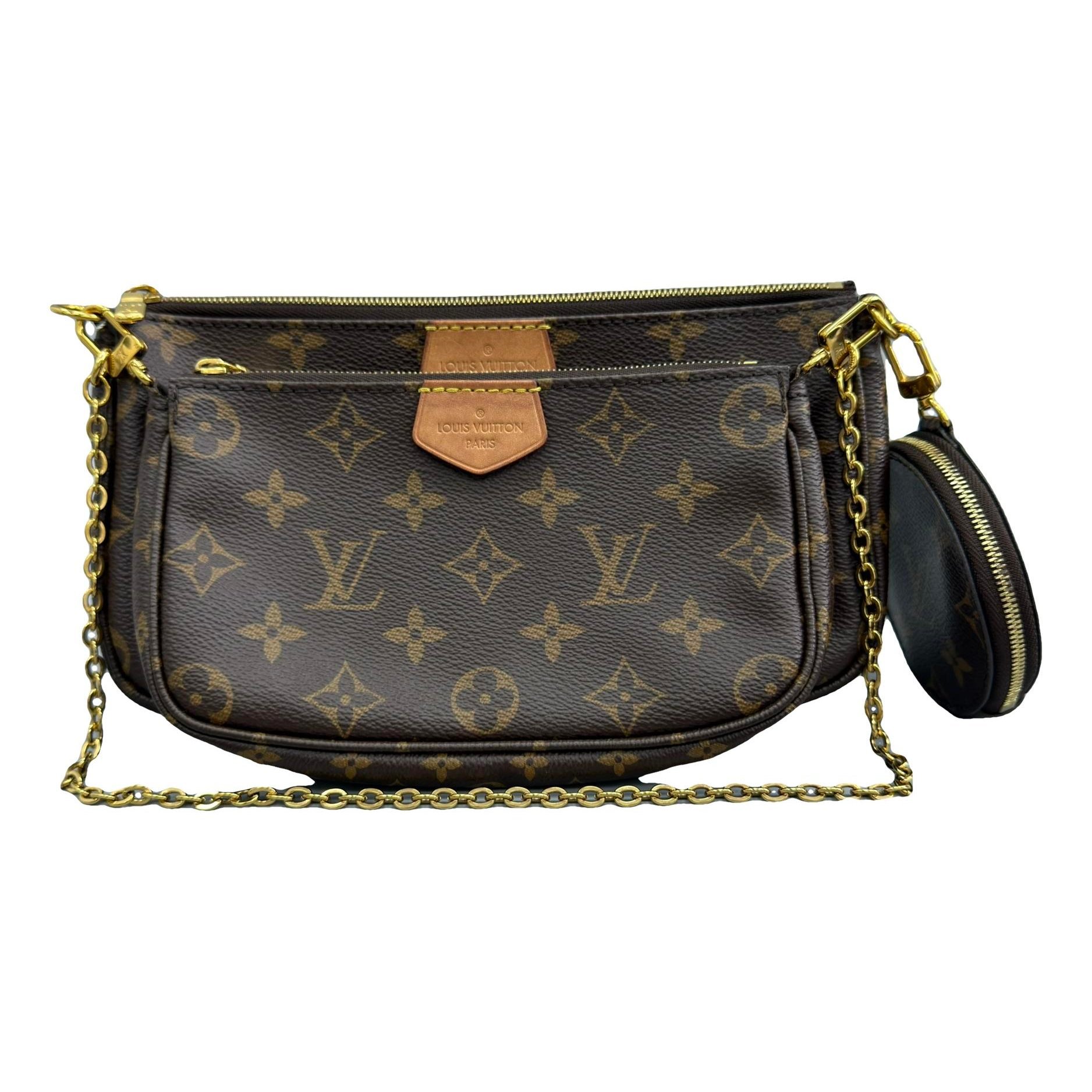 Multi Pochette Accessoires leather handbag