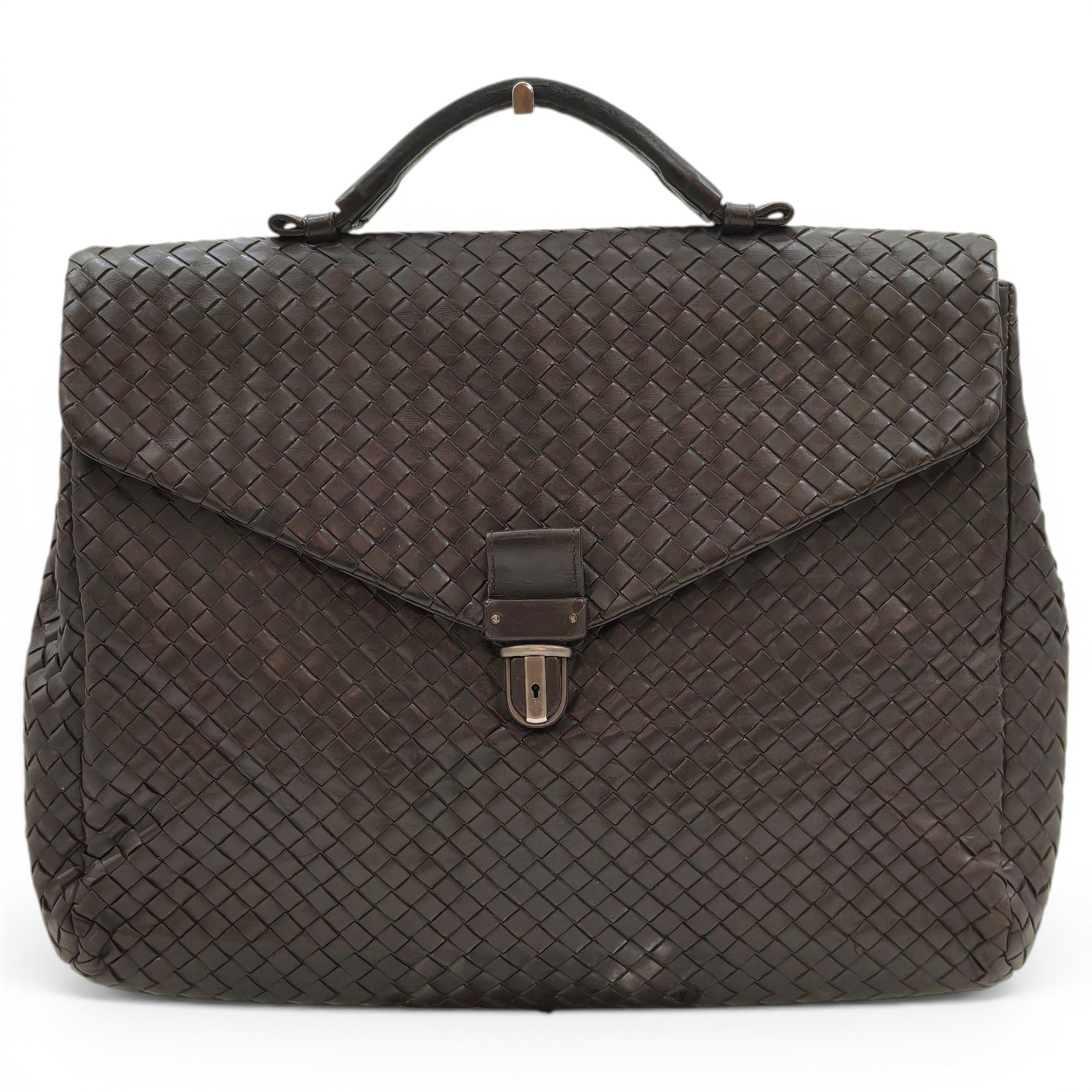 Leather handbag