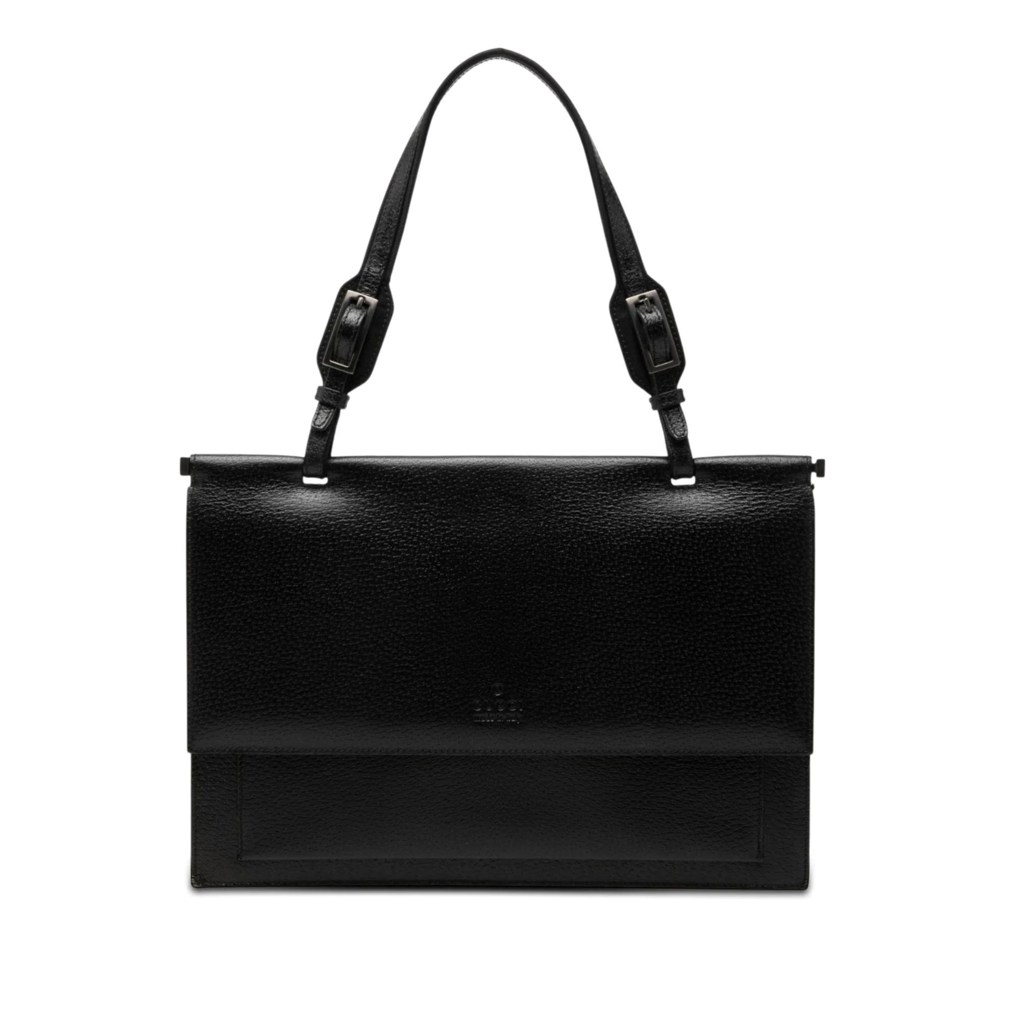 Gucci B pony-style calfskin handbag