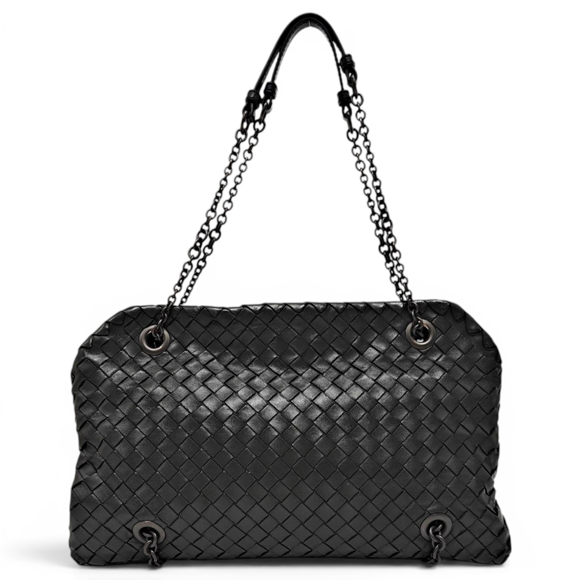 Leather tote