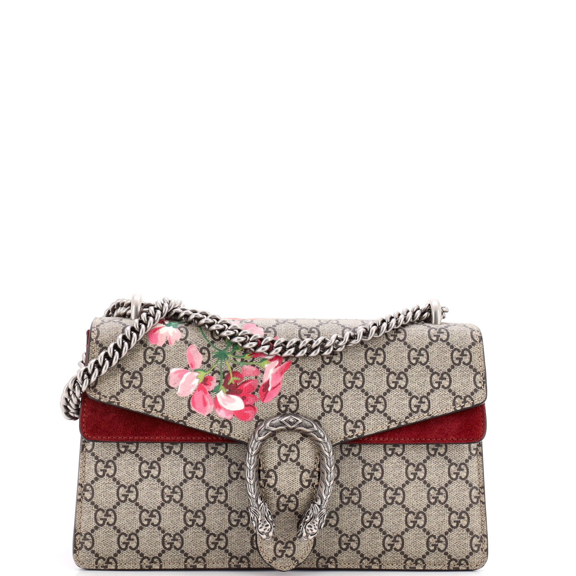 Gucci Dionysus Bag Blooms Print GG Coated Canvas Small
