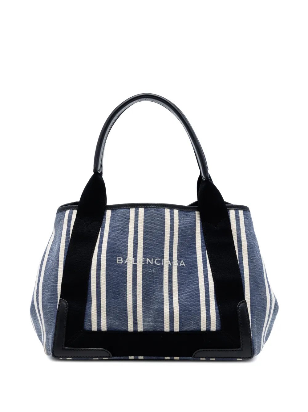 2017 Canvas Striped Navy Cabas S tote bag