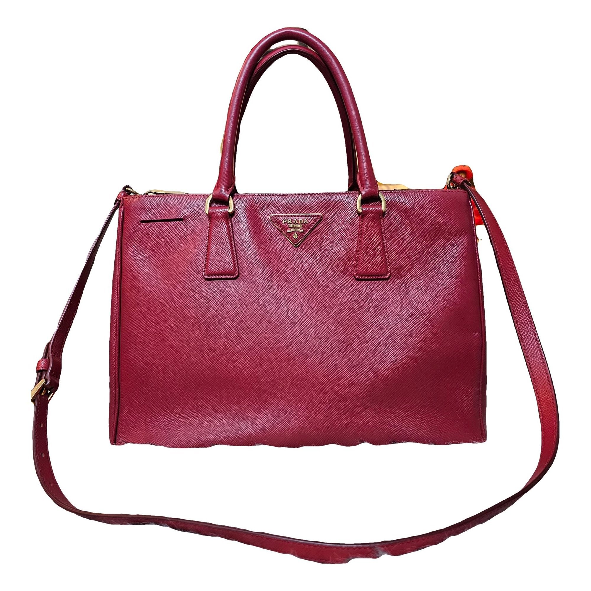 Galleria leather handbag