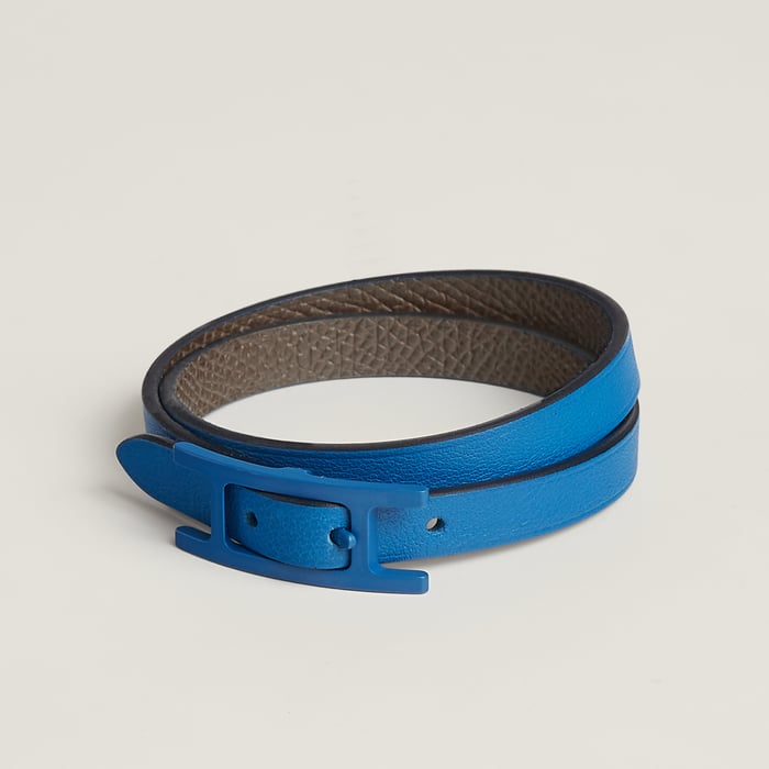 Behapi Double Tour So Blue Bracelet