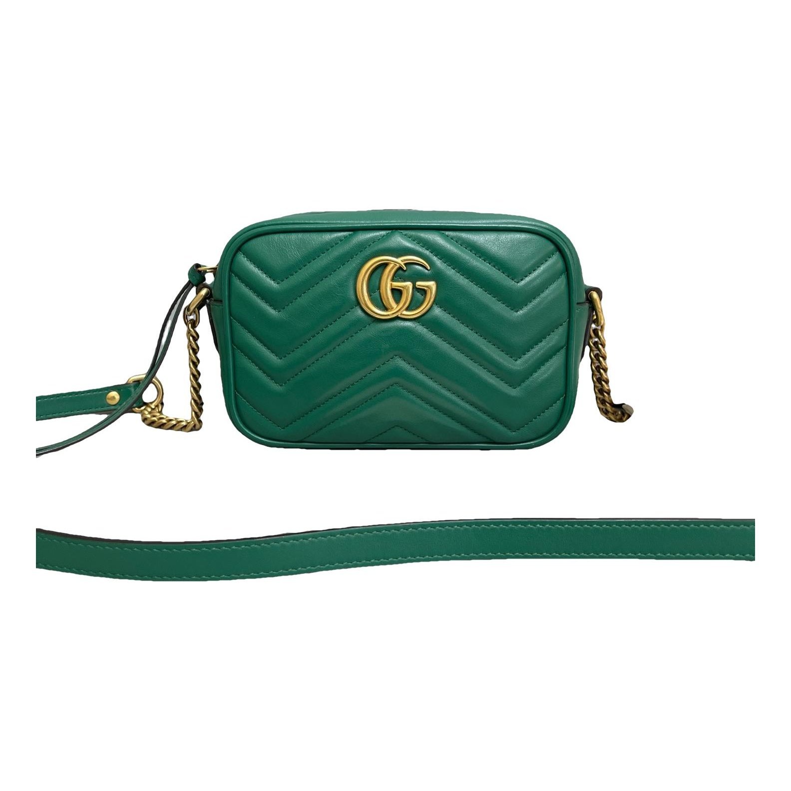 GG Marmont Triple zip leather handbag