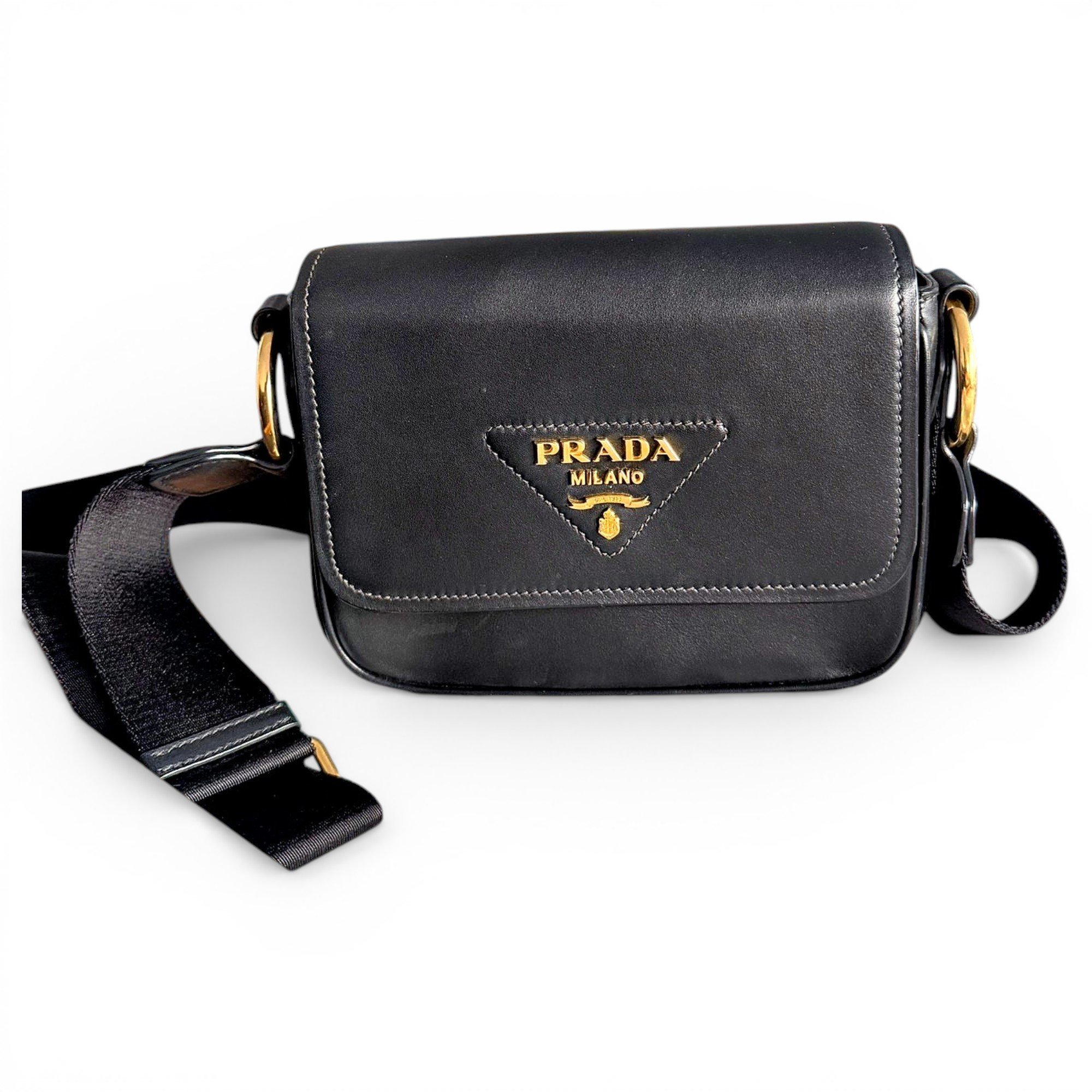 Leather crossbody bag