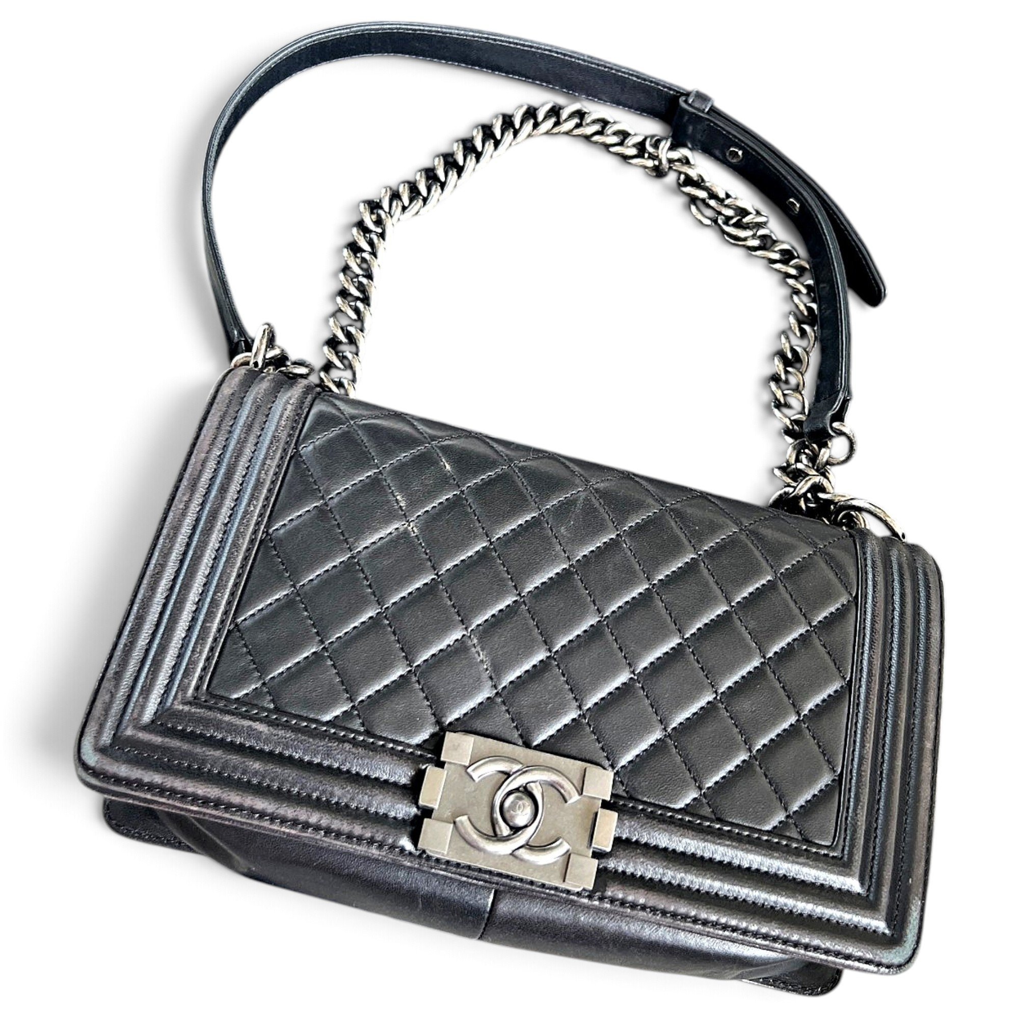 Boy leather handbag