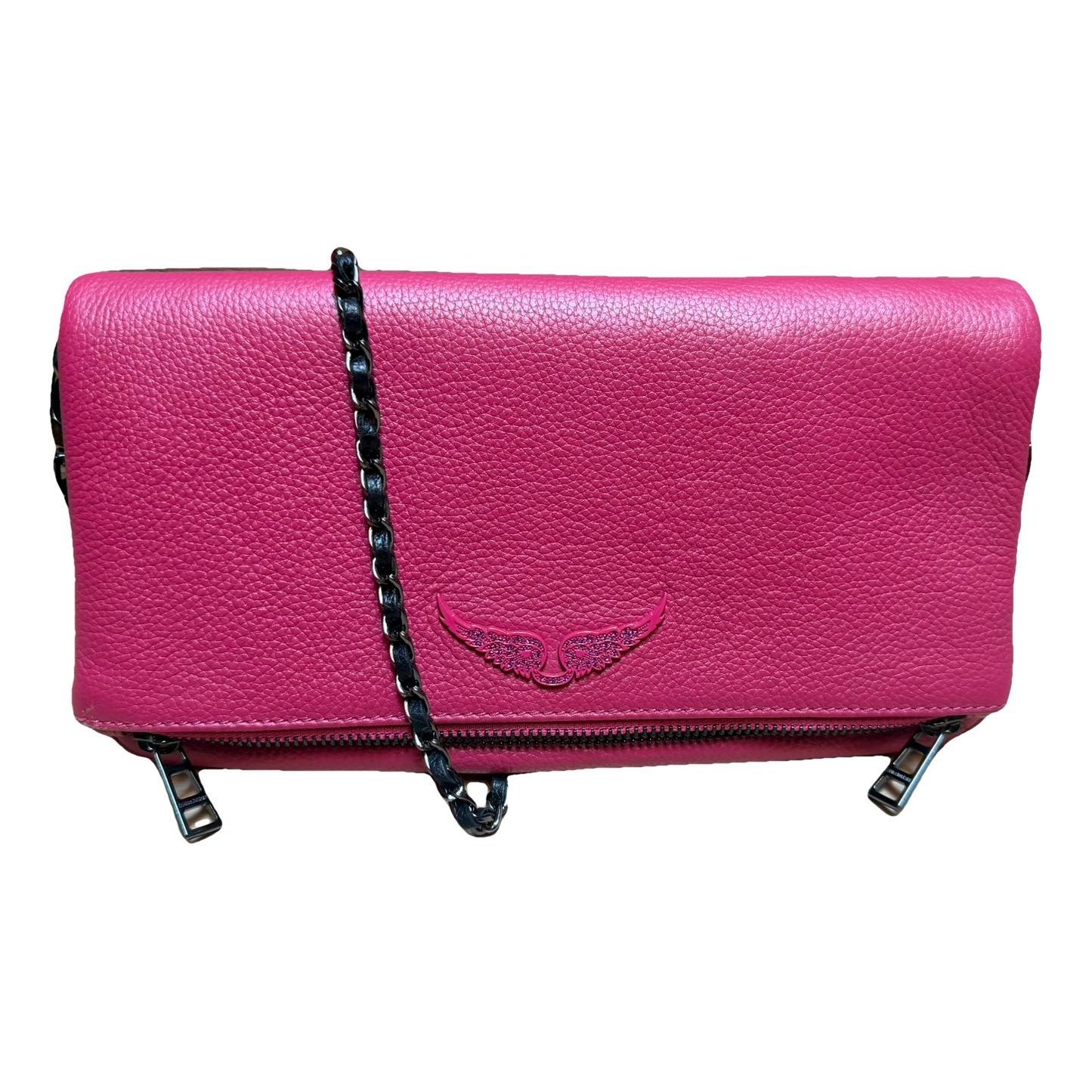 Rock leather crossbody bag