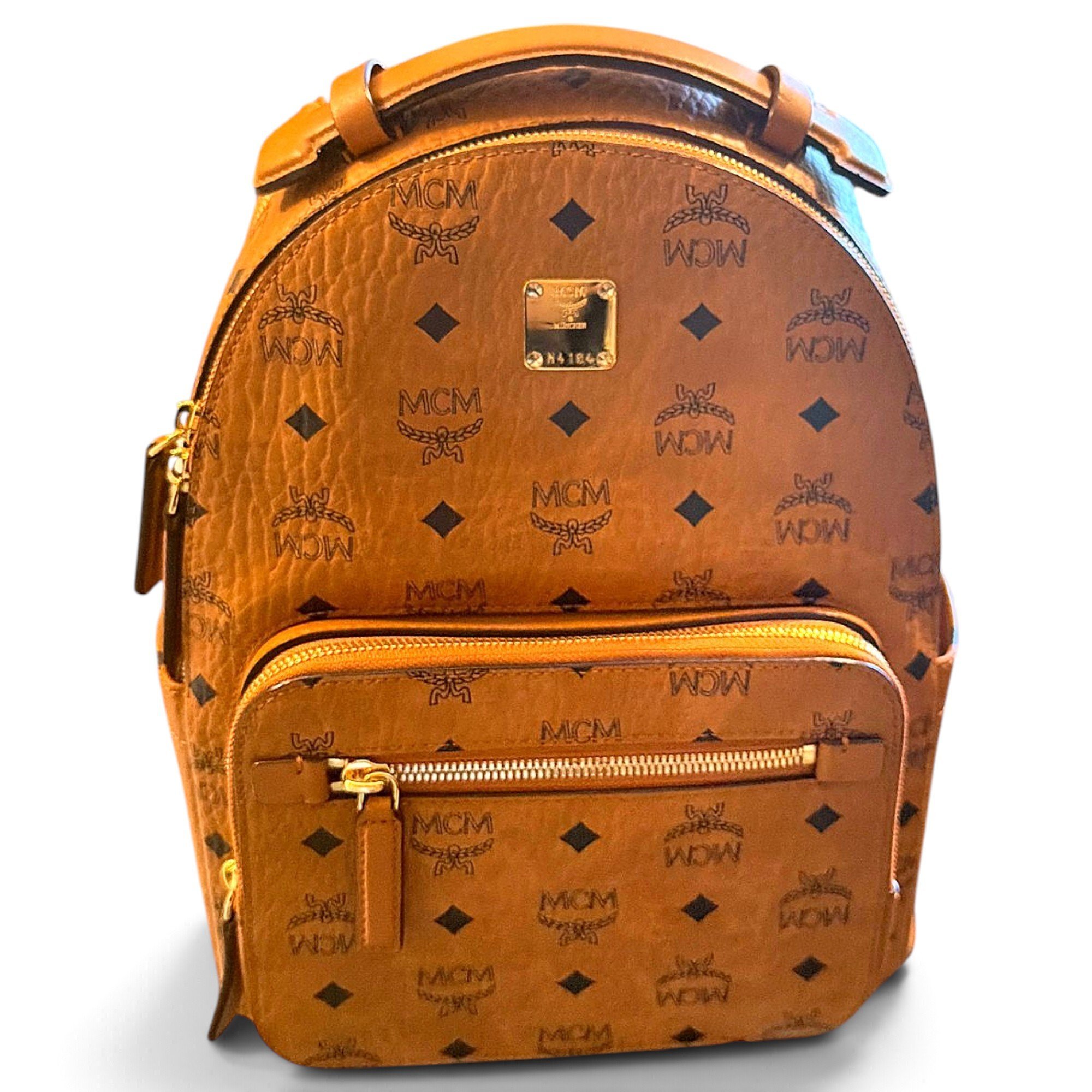 Stark leather backpack