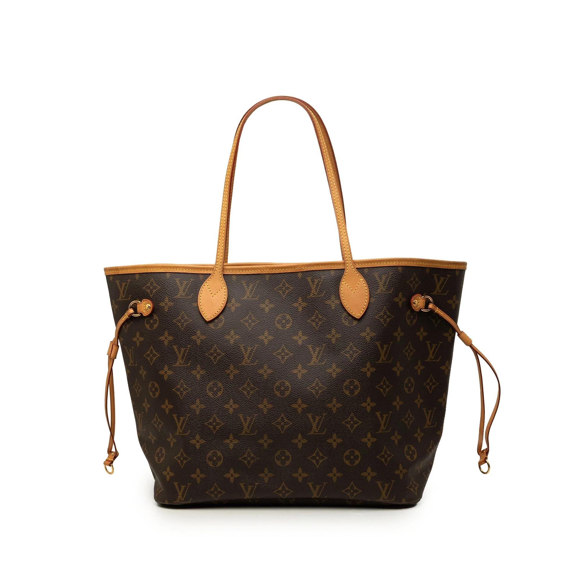 Neverfull leather tote