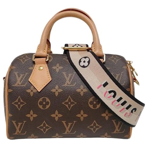 Nano Speedy / Mini HL leather handbag