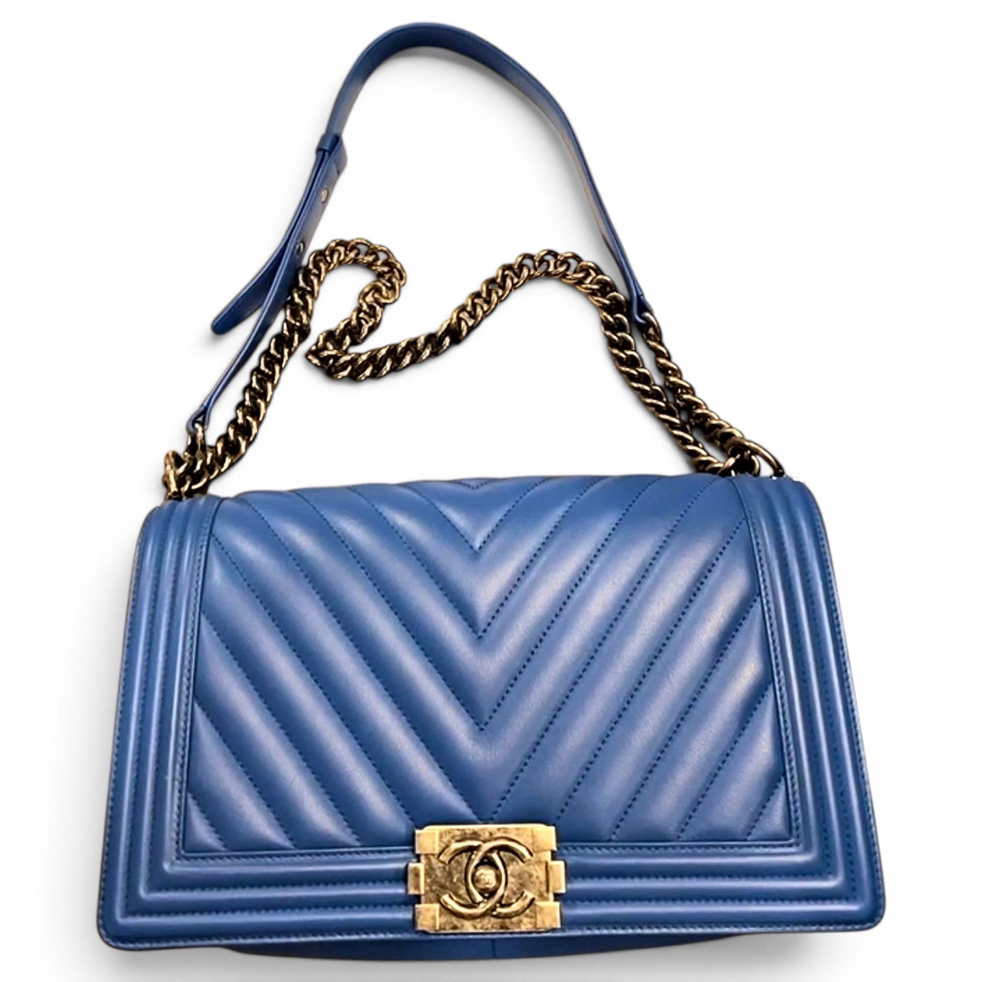 Boy leather handbag