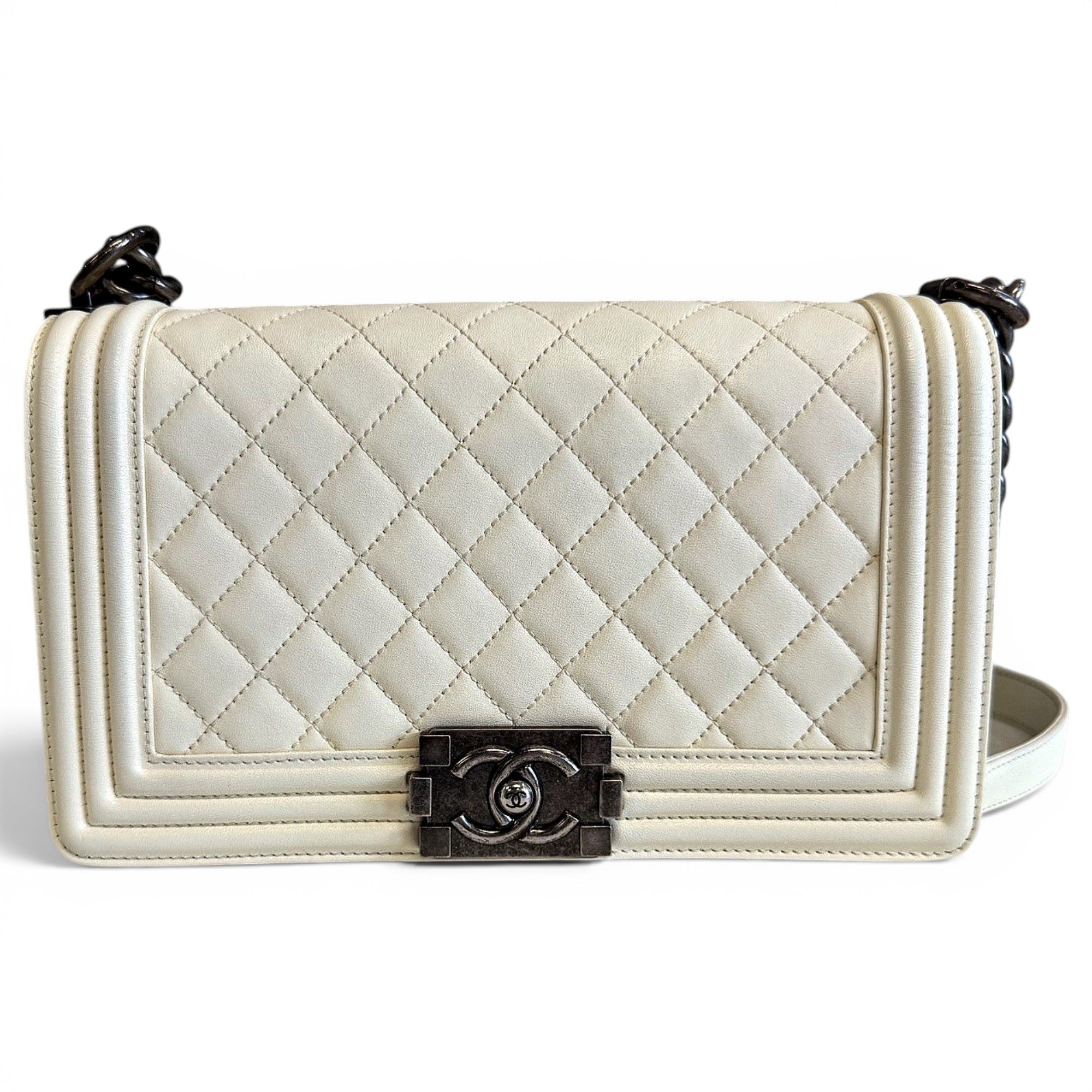 Boy leather handbag