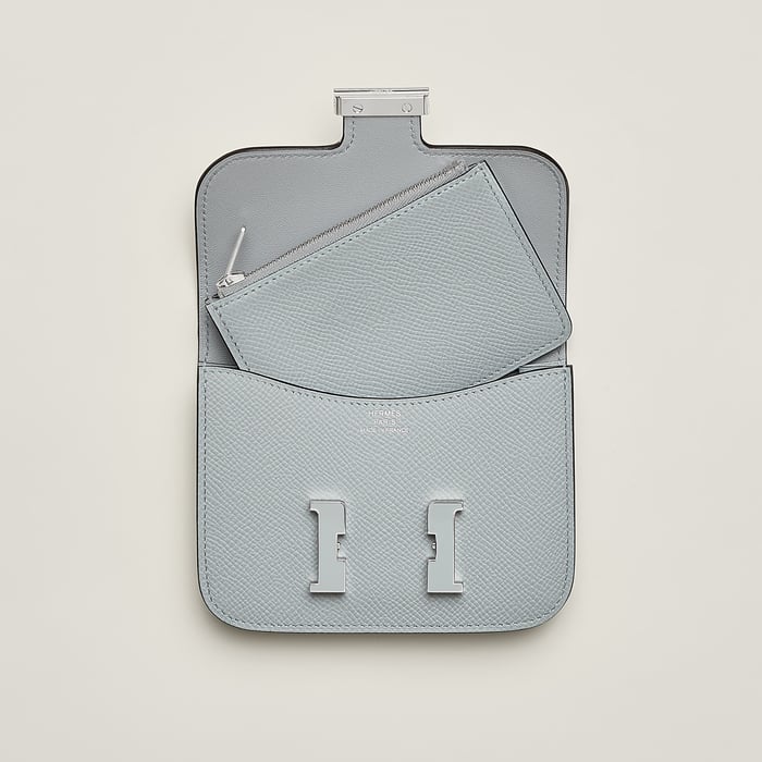 Bleu Glacier Constance Slim Wallet