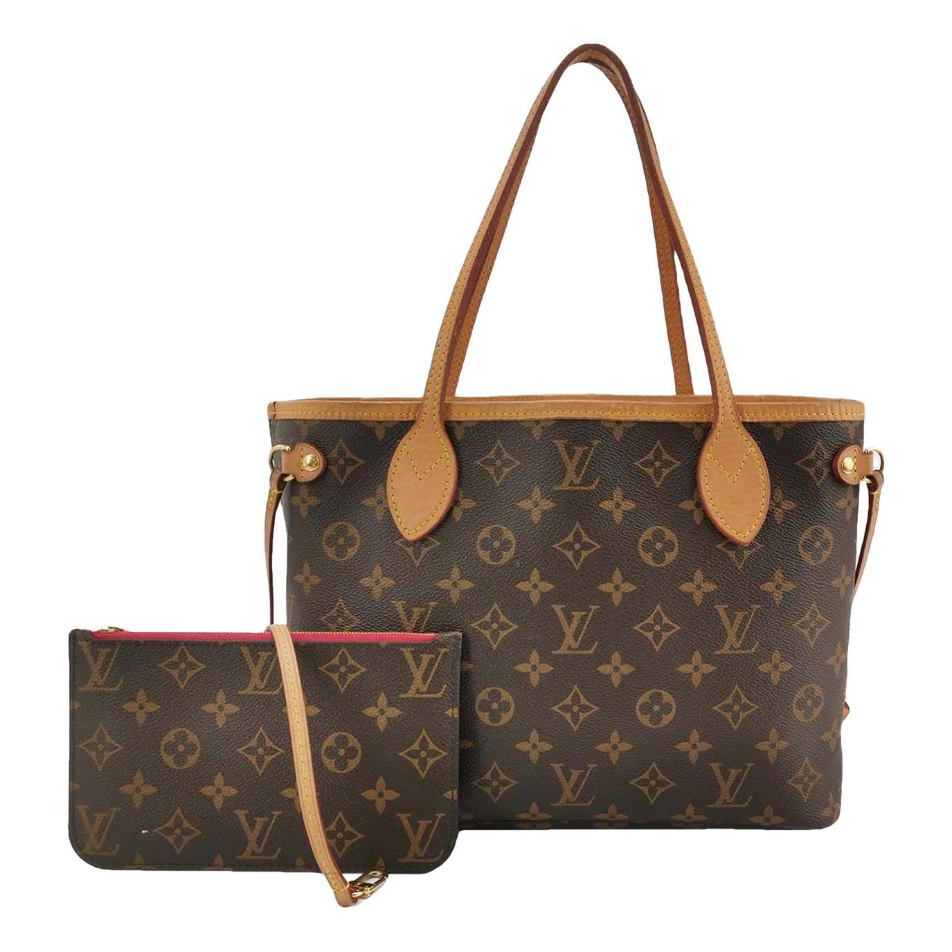 Neverfull leather handbag
