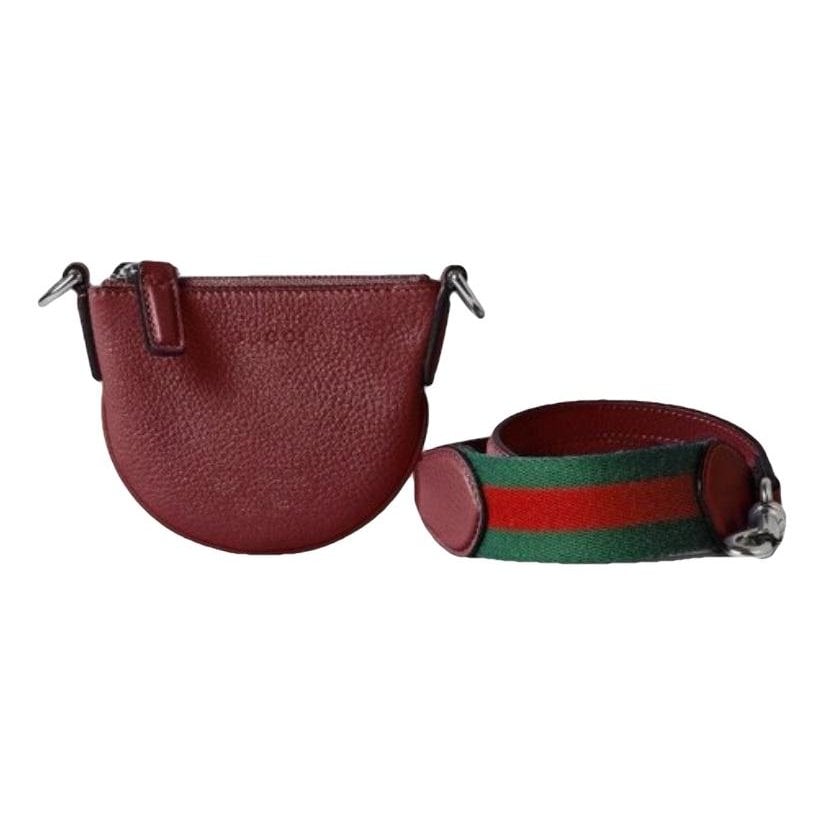 Leather crossbody bag