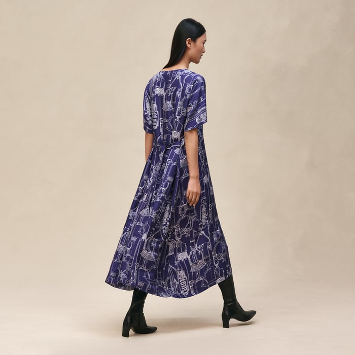 Bleu Abysse "Etriers Remix" Classic Caftan