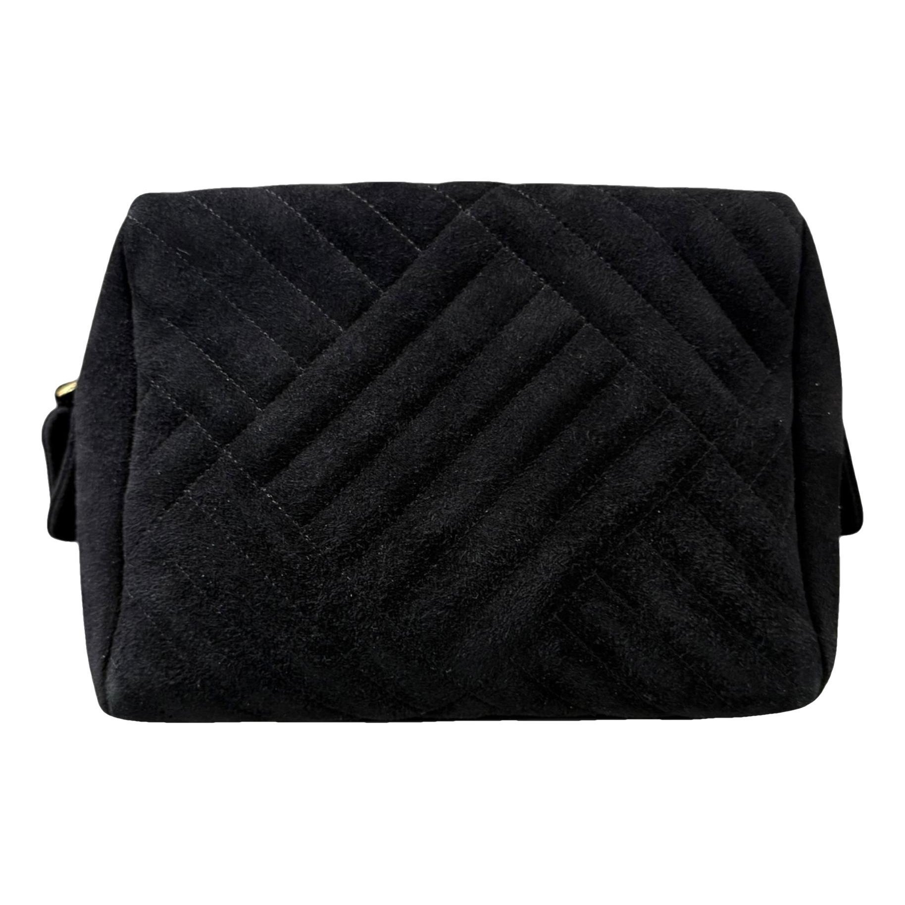 Velvet clutch bag