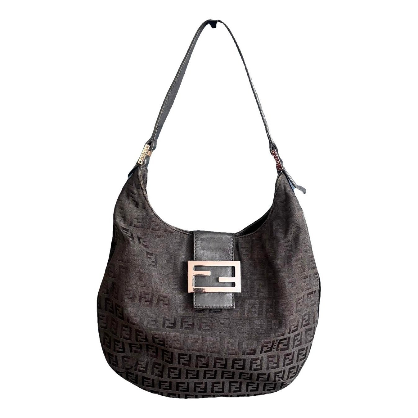Croissant cloth handbag