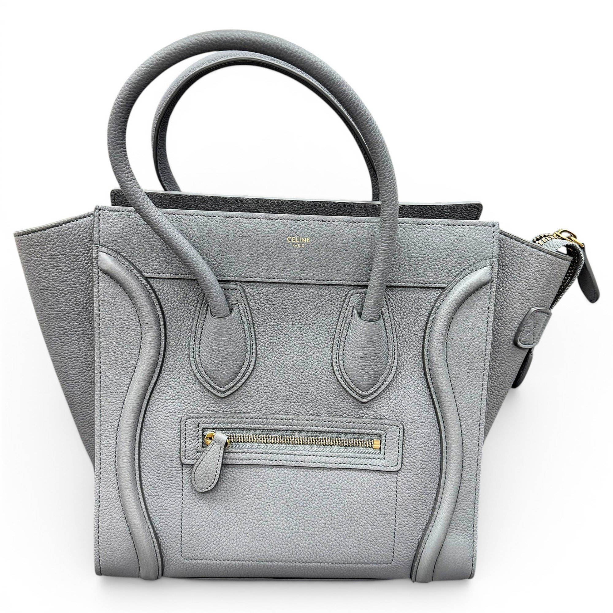 Luggage leather handbag