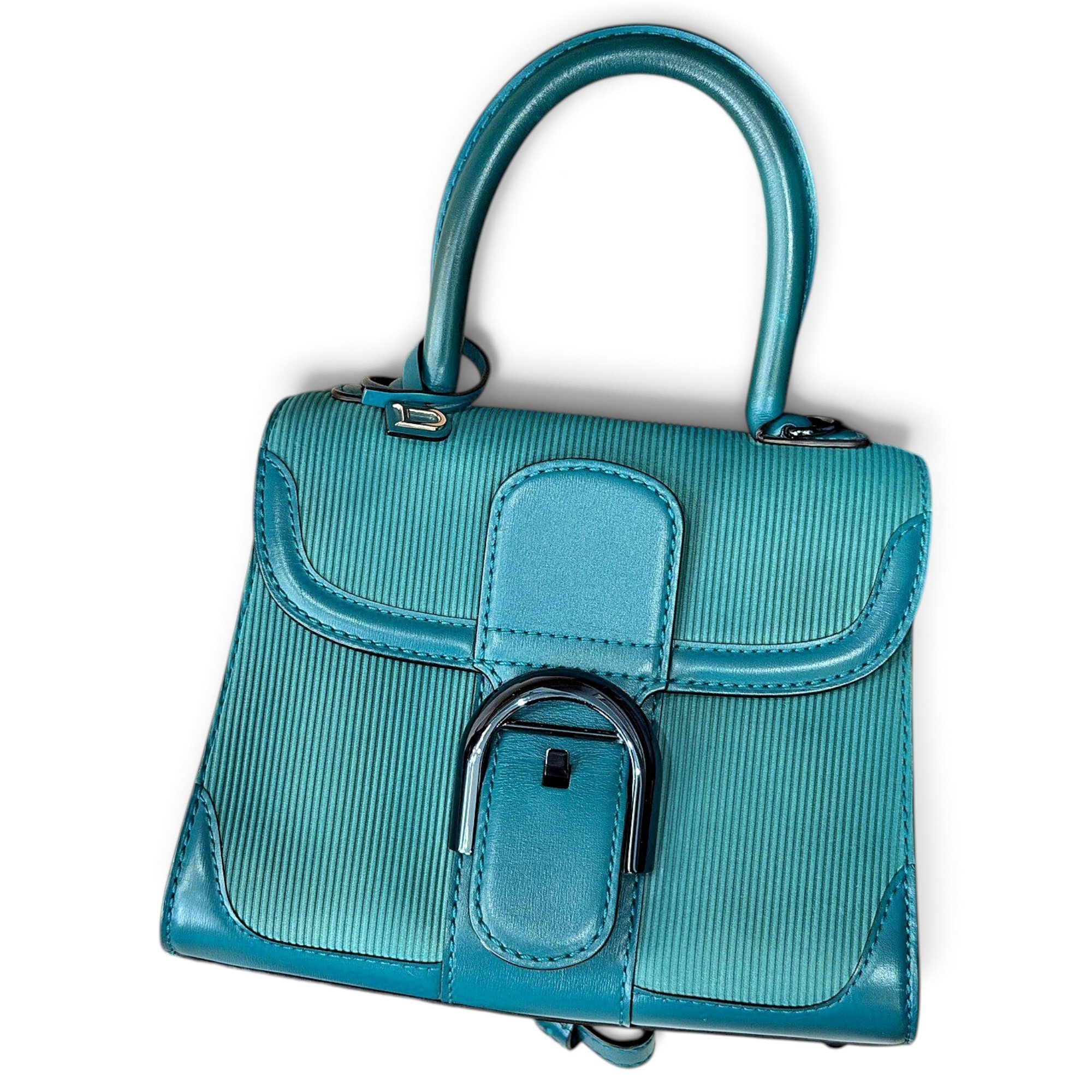 Delvaux Brillant velvet handbag