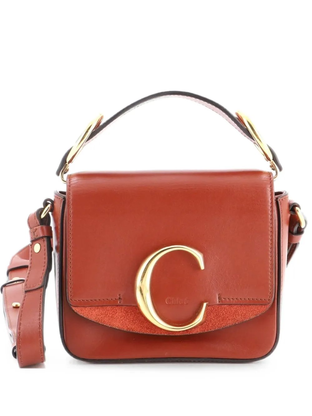 C Flap Bag Leather Mini crossbody bag