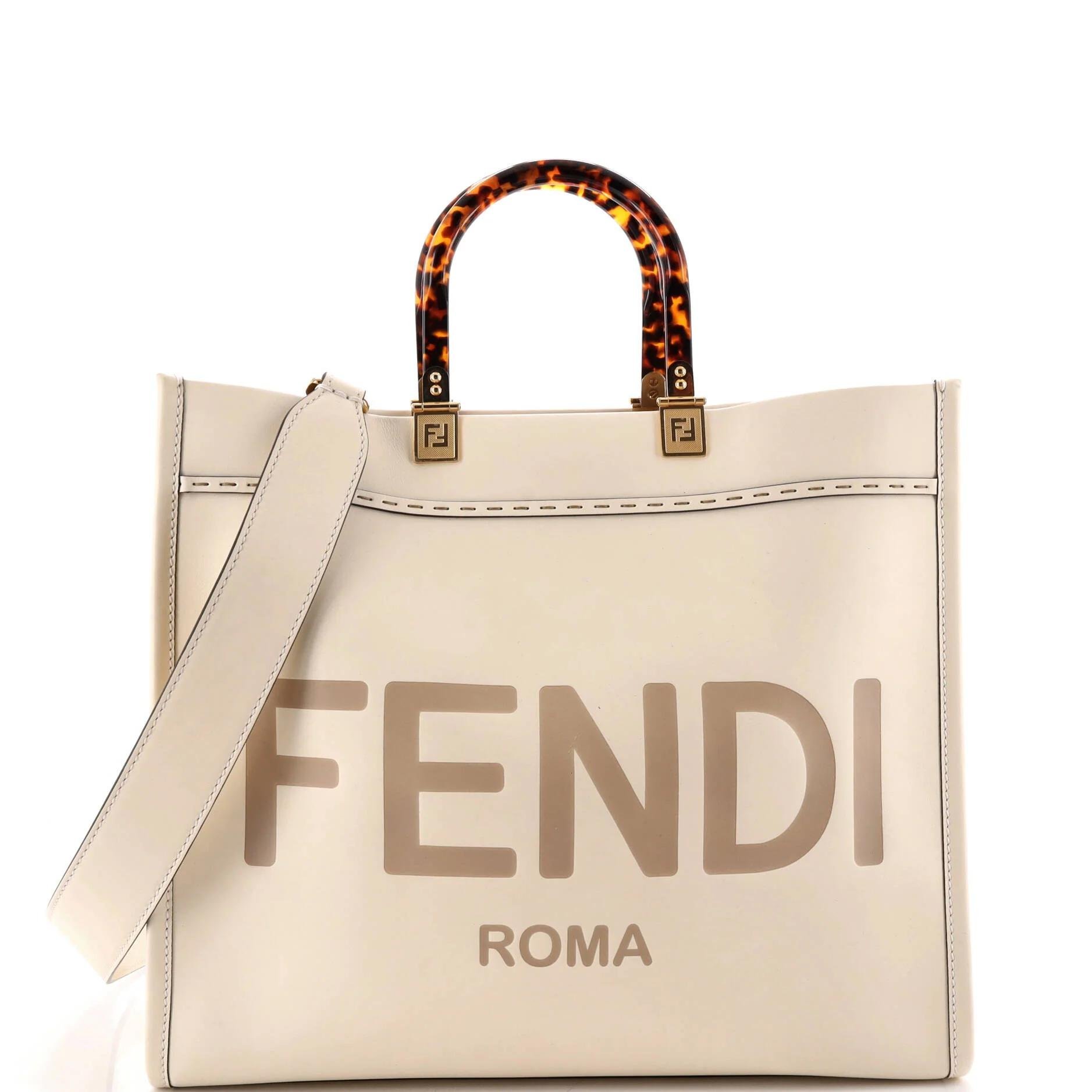 Sunshine leather tote