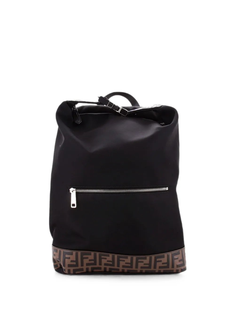 Santander Nylon with Zucca Embossed Leather backpack
