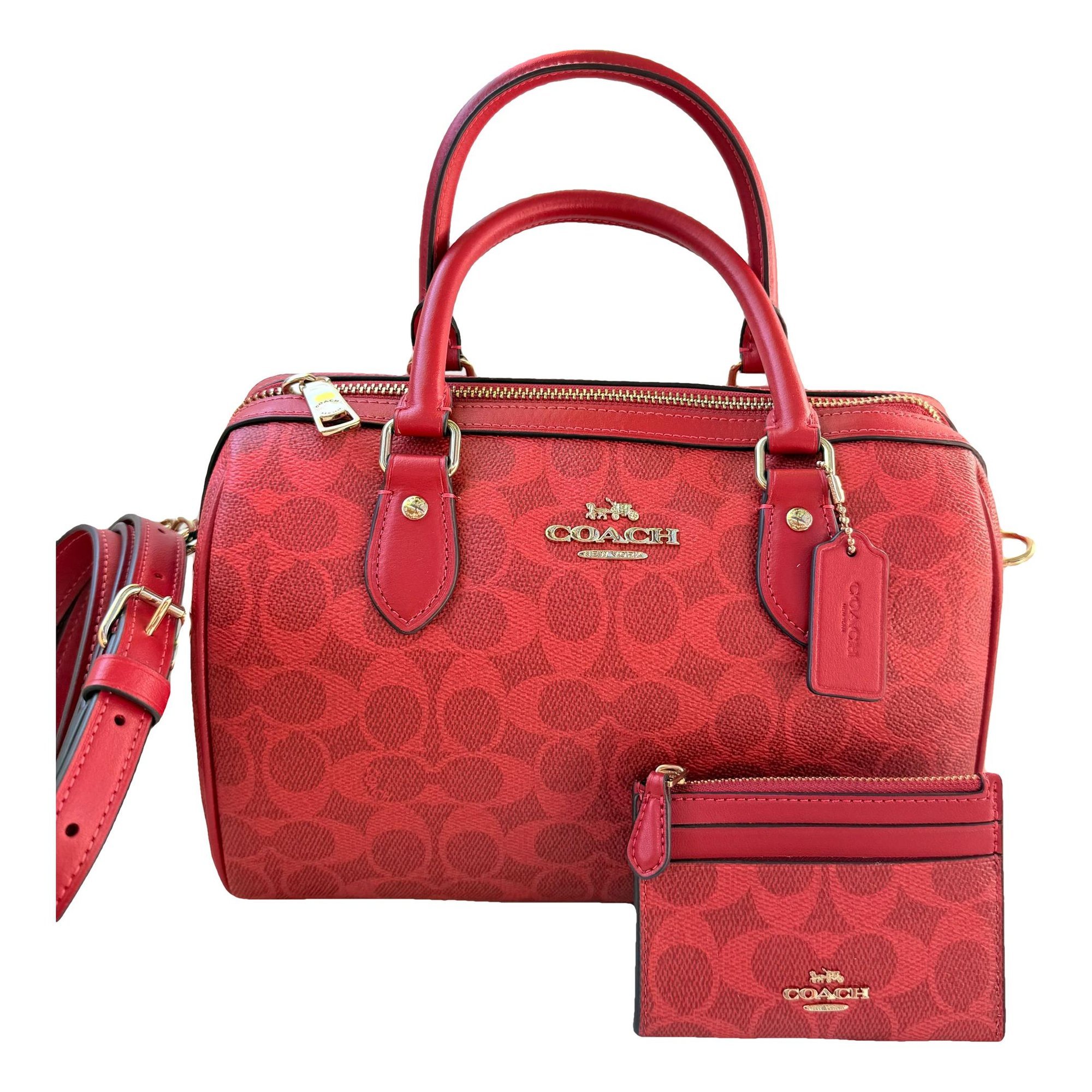Leather satchel