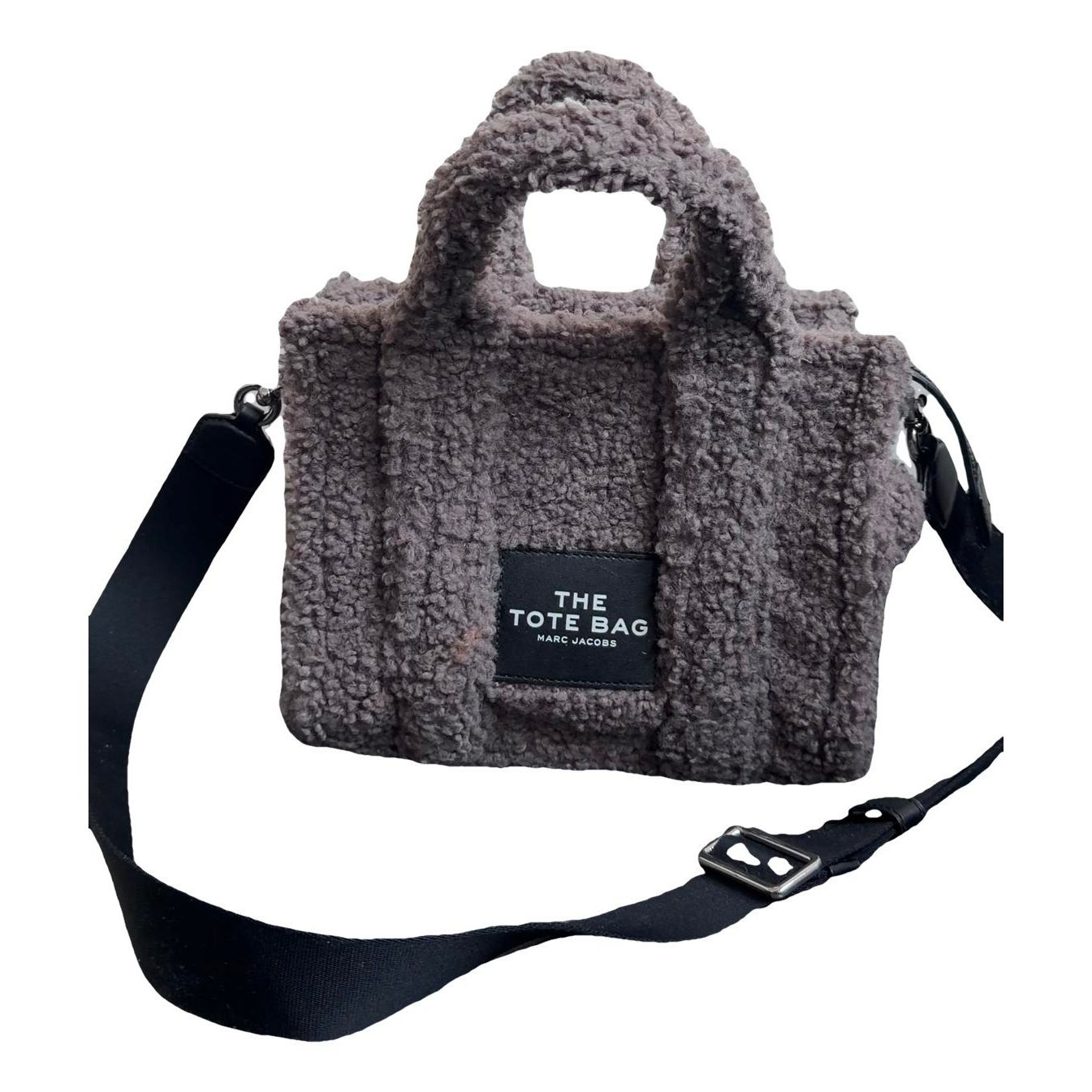 The Tag Tote faux fur tote