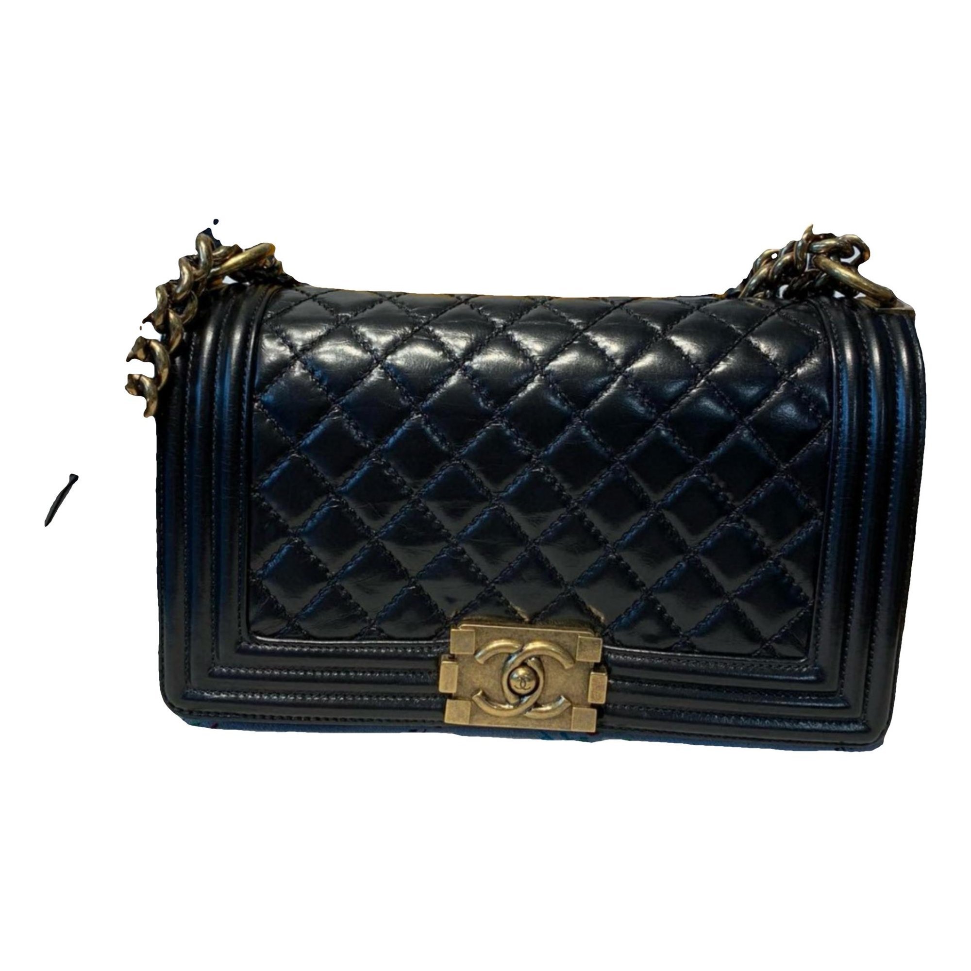 Boy leather crossbody bag