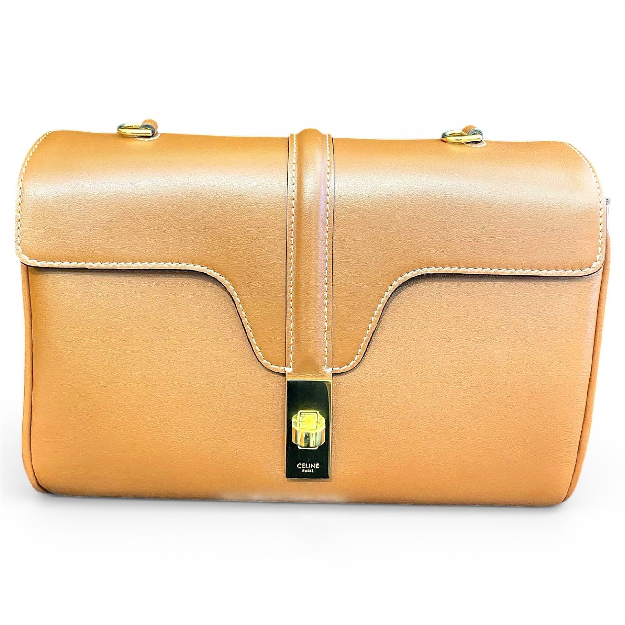 Sac 16 leather handbag