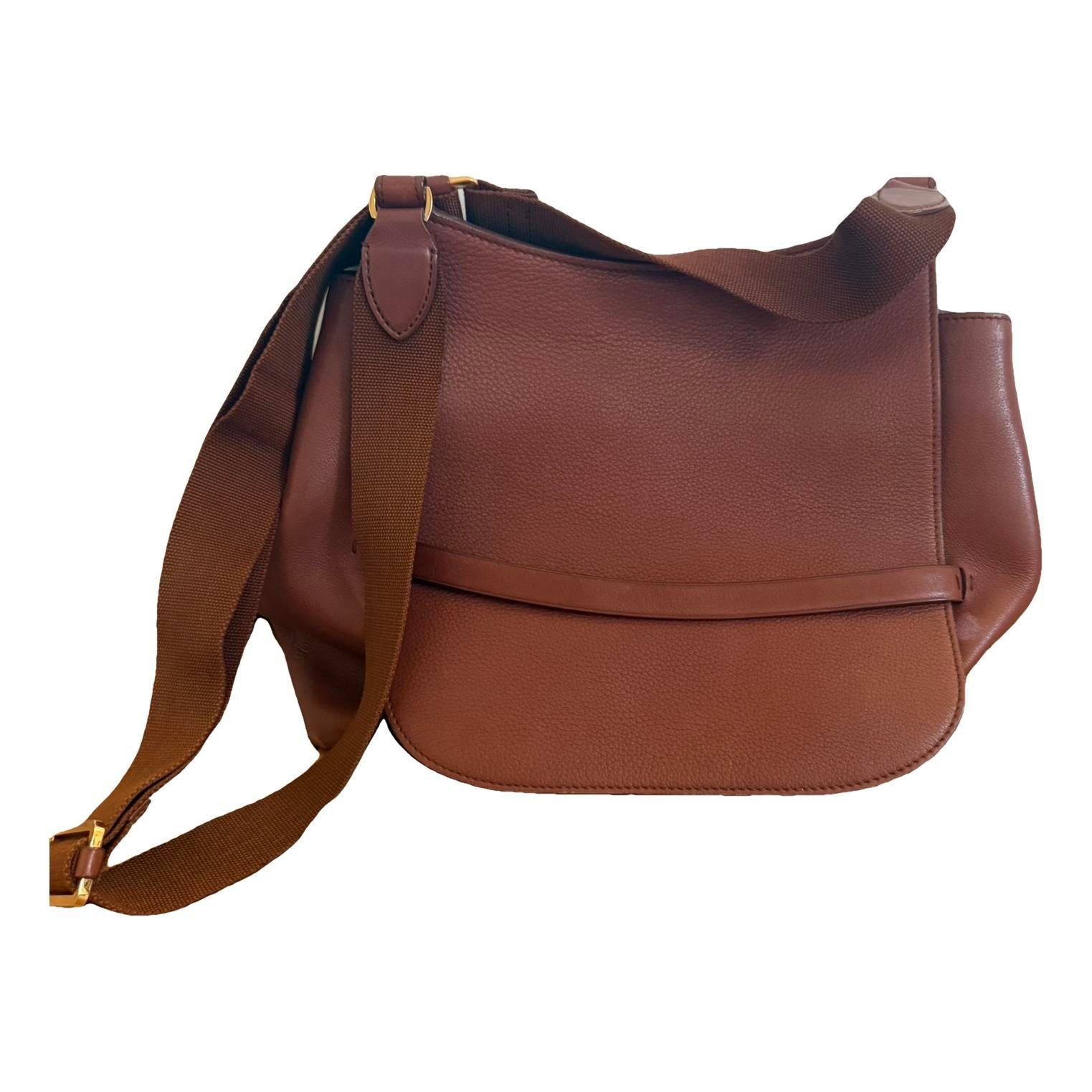 The Row Leather crossbody bag