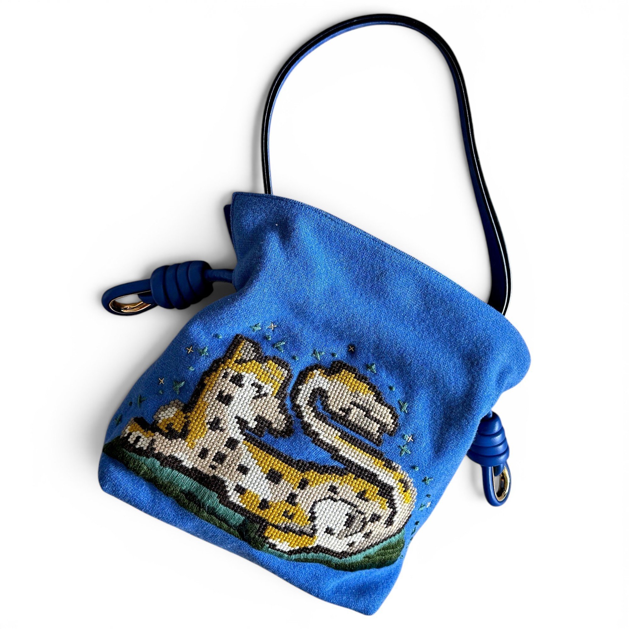 Loewe Flamenco wool handbag