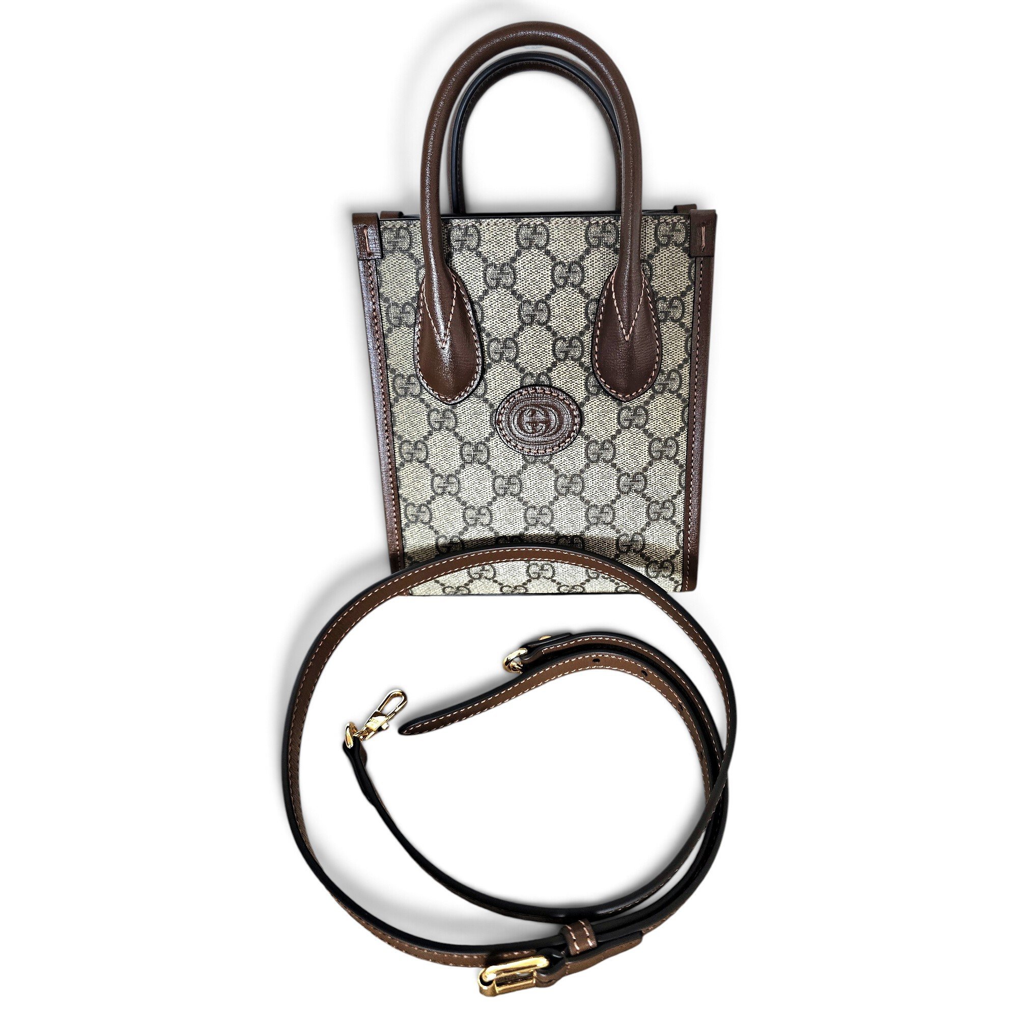 Leather crossbody bag