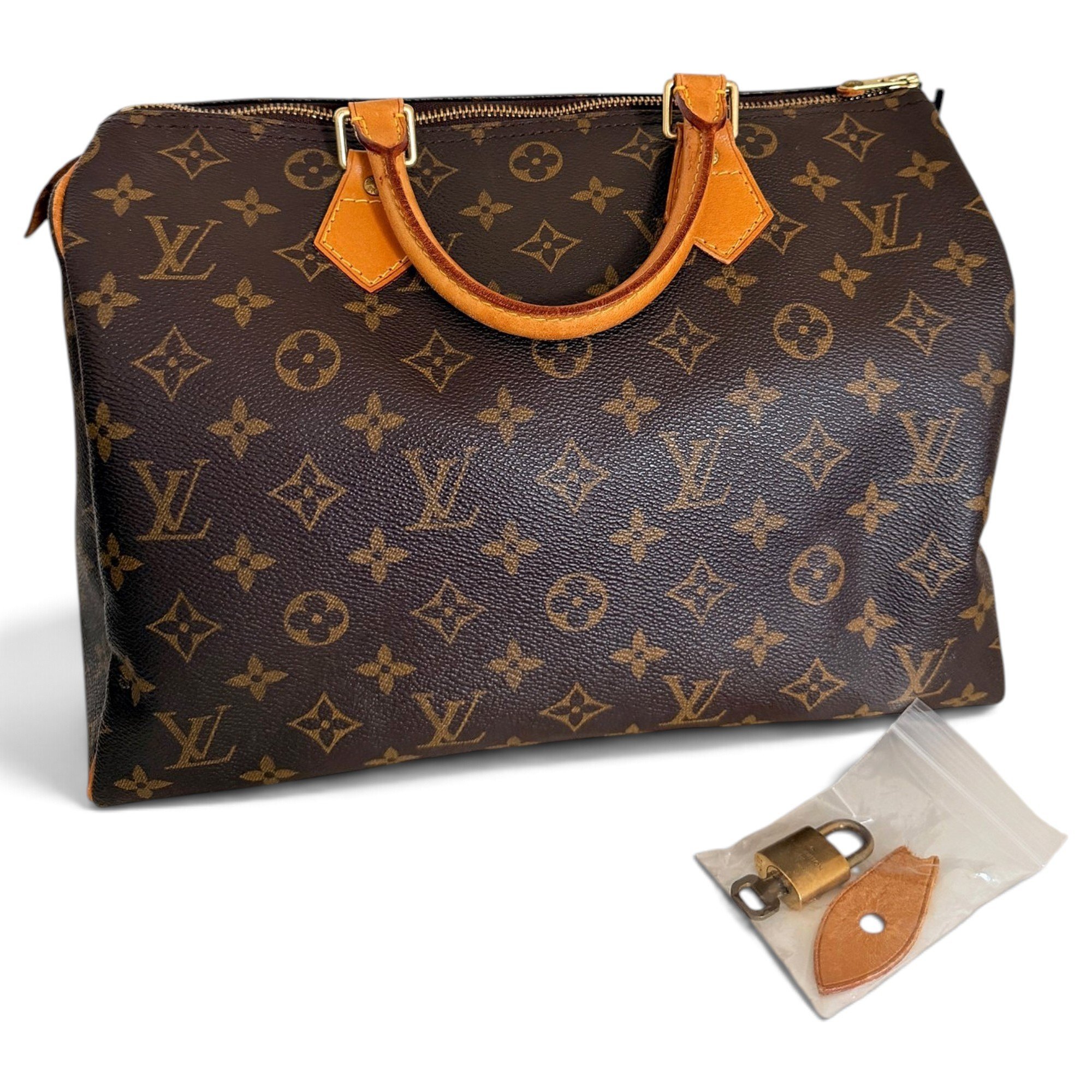 Louis Vuitton Speedy leather handbag