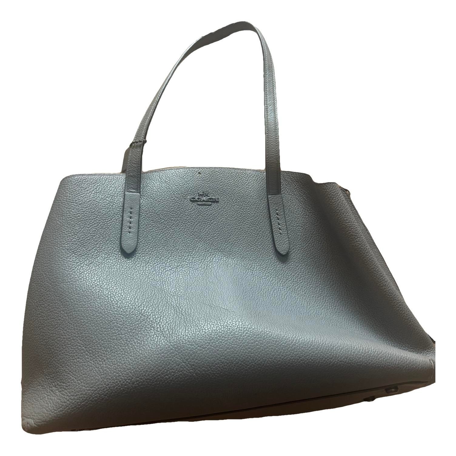 Leather tote