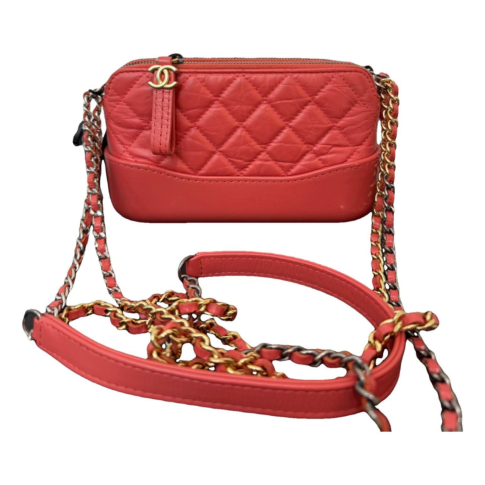 Leather crossbody bag