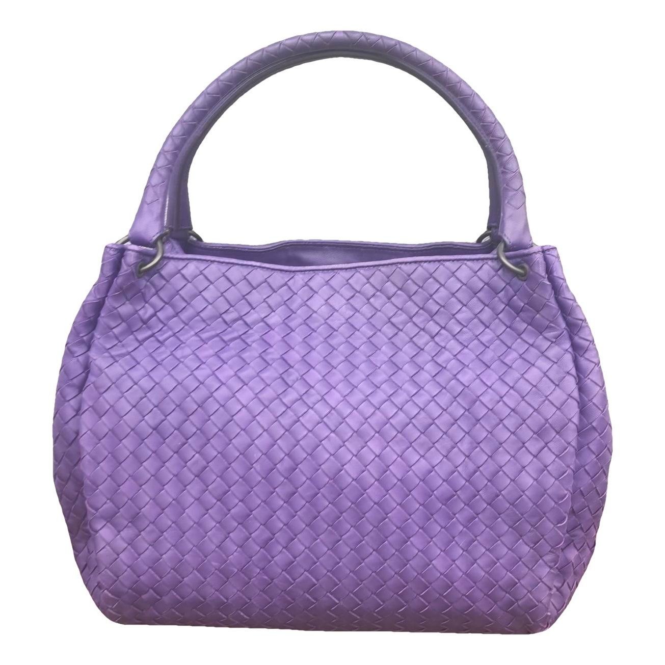 Parachute leather handbag