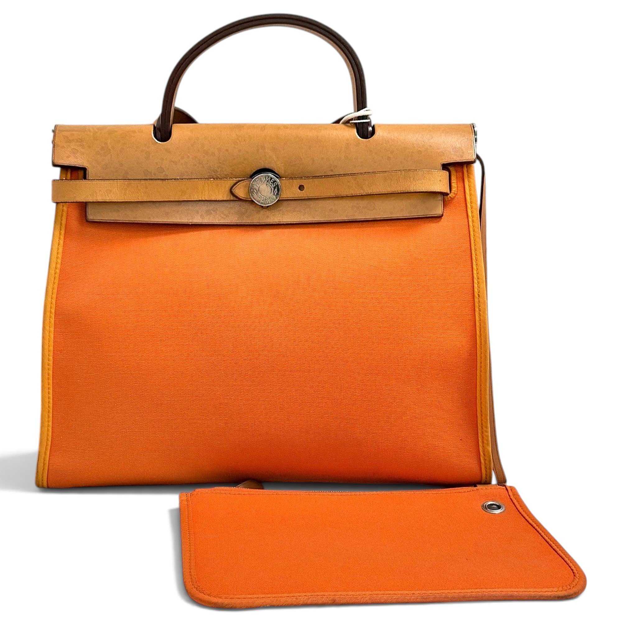 Herbag leather handbag