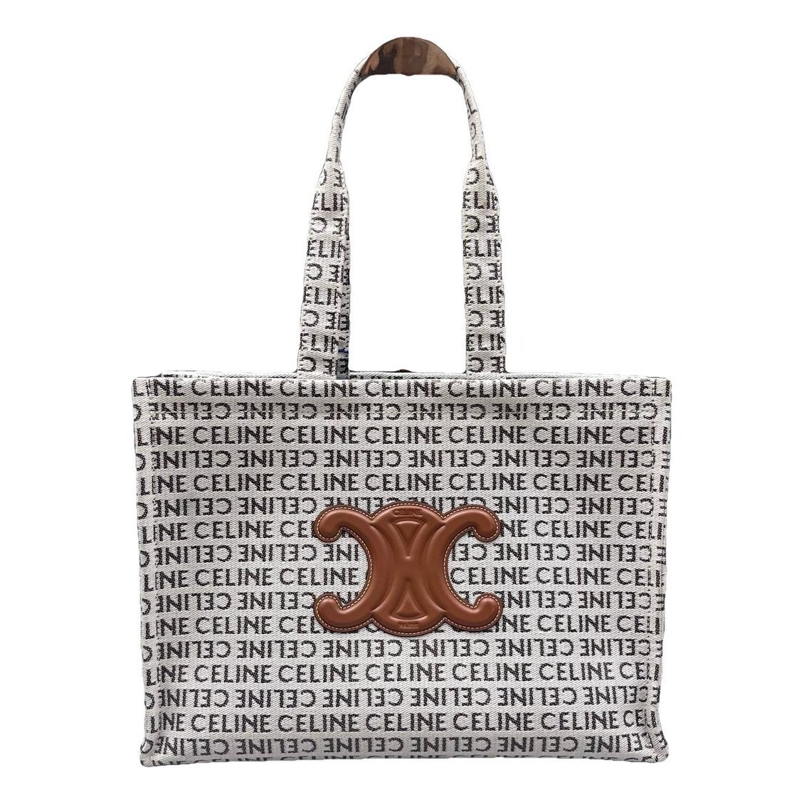 Leather tote