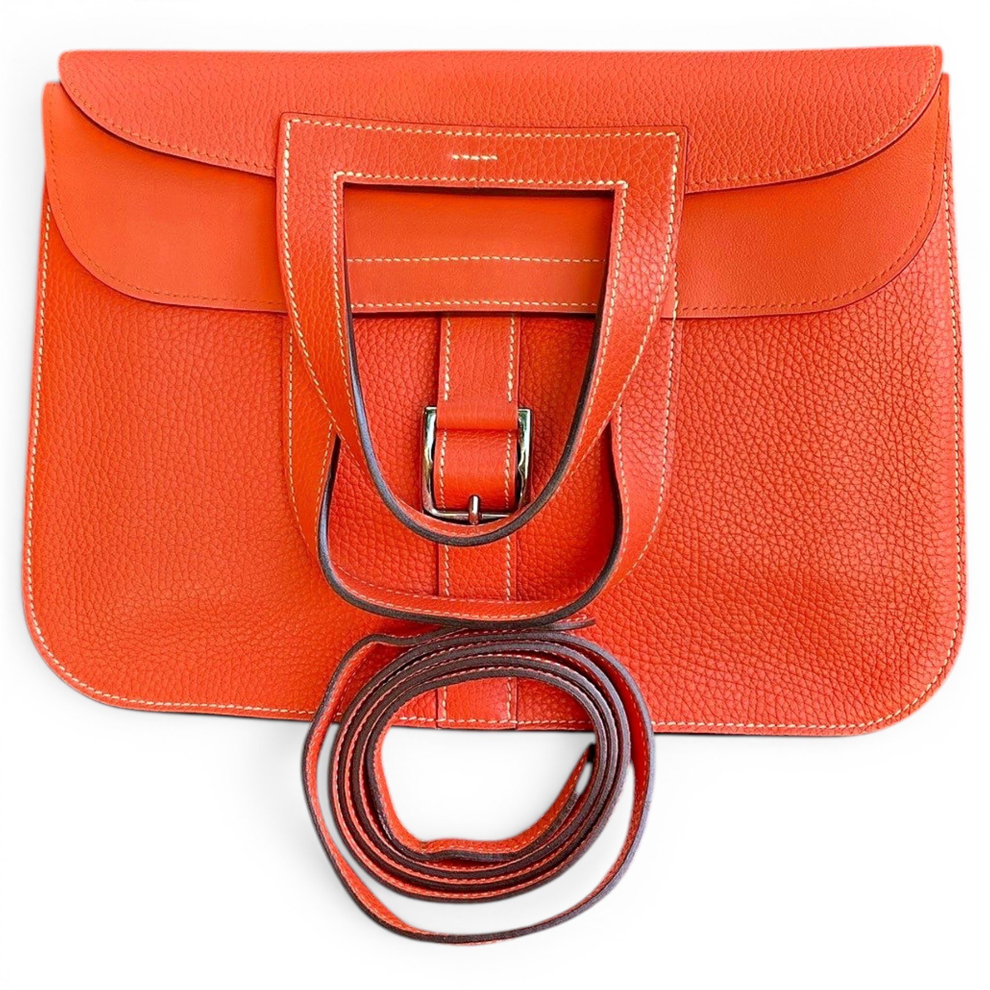 Halzan leather handbag