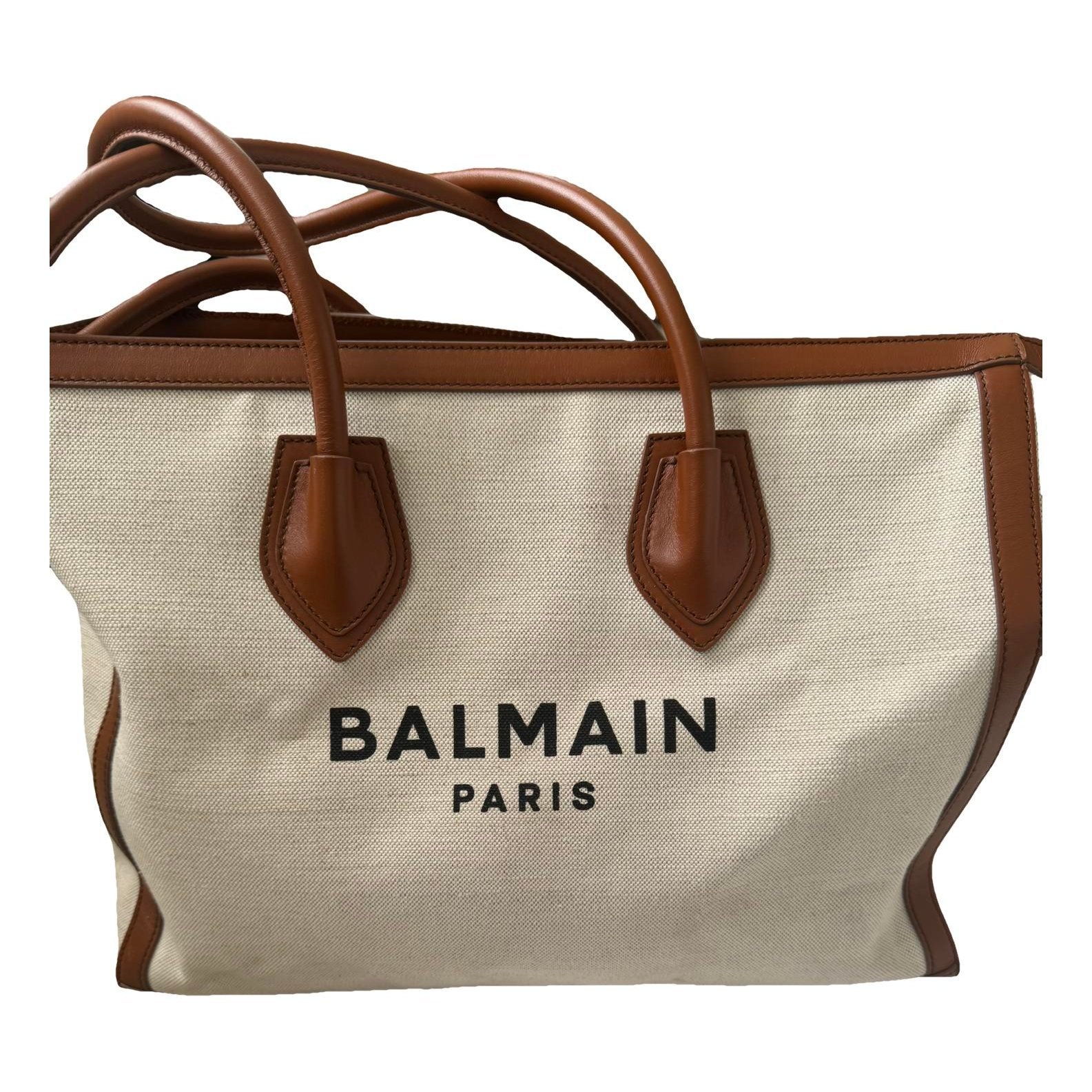 Balmain Leather tote