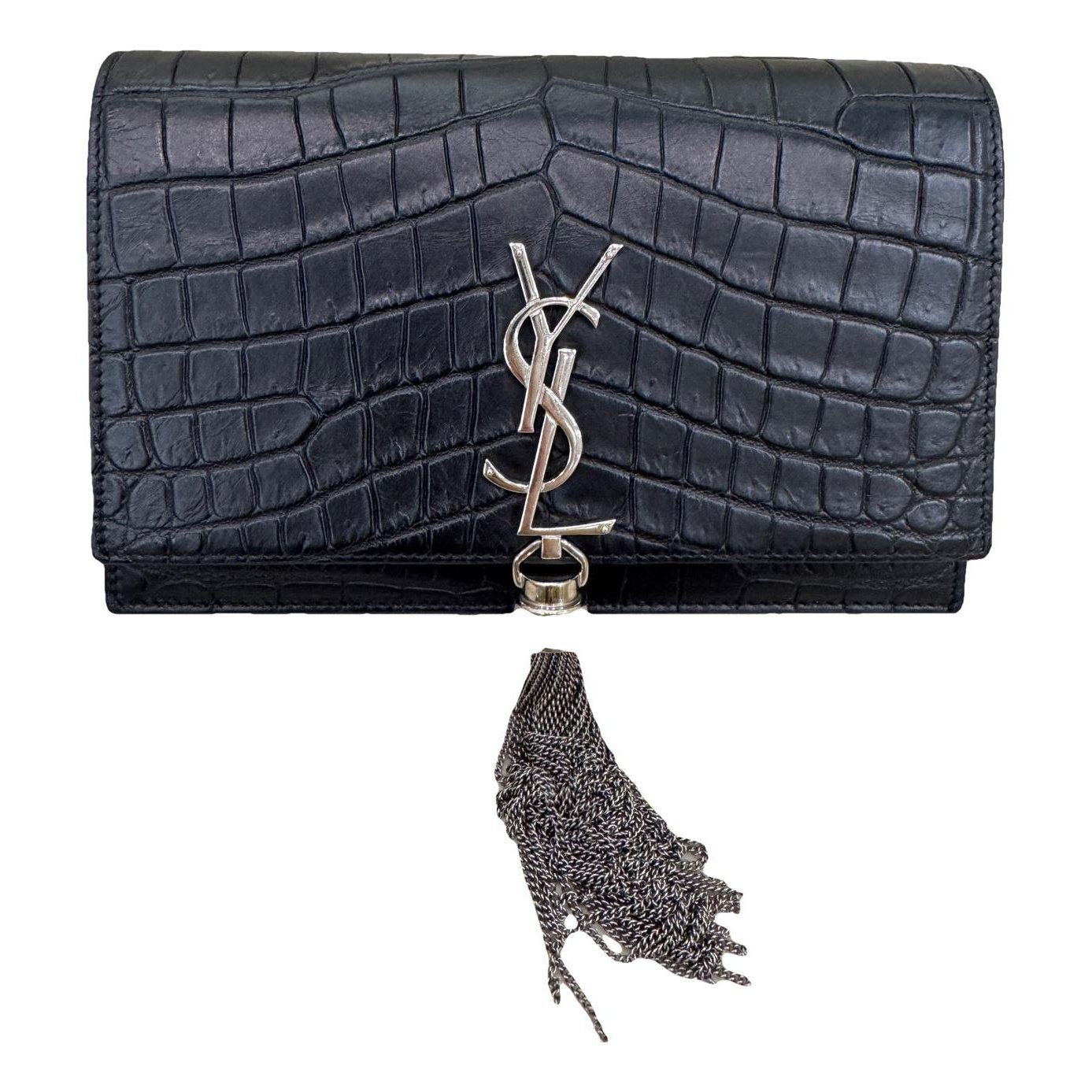 Pompom Kate leather crossbody bag